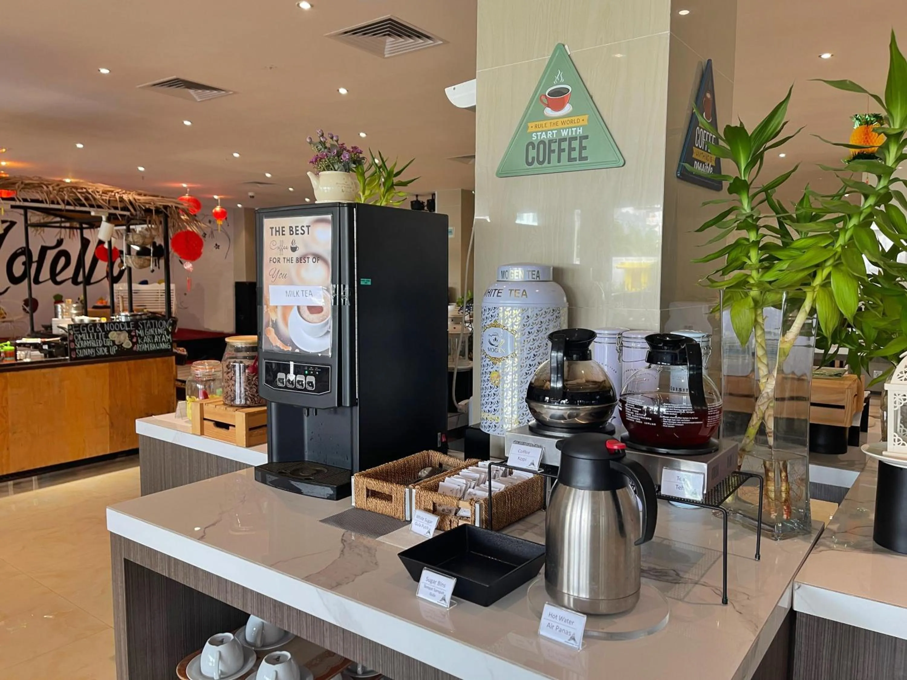 Buffet breakfast in Grand Sydney Hotel