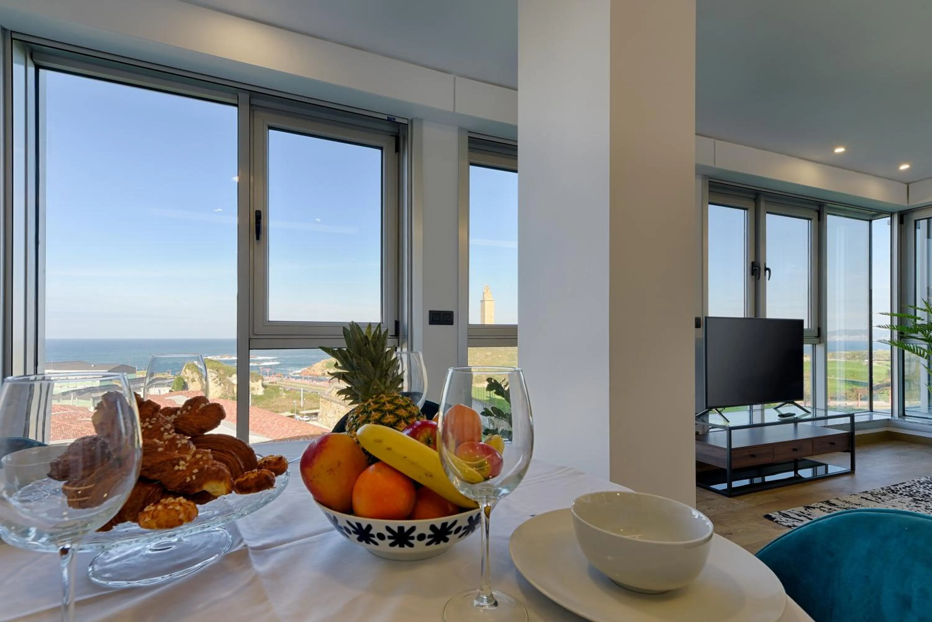 Living room in TH Apartments by Como en Casa