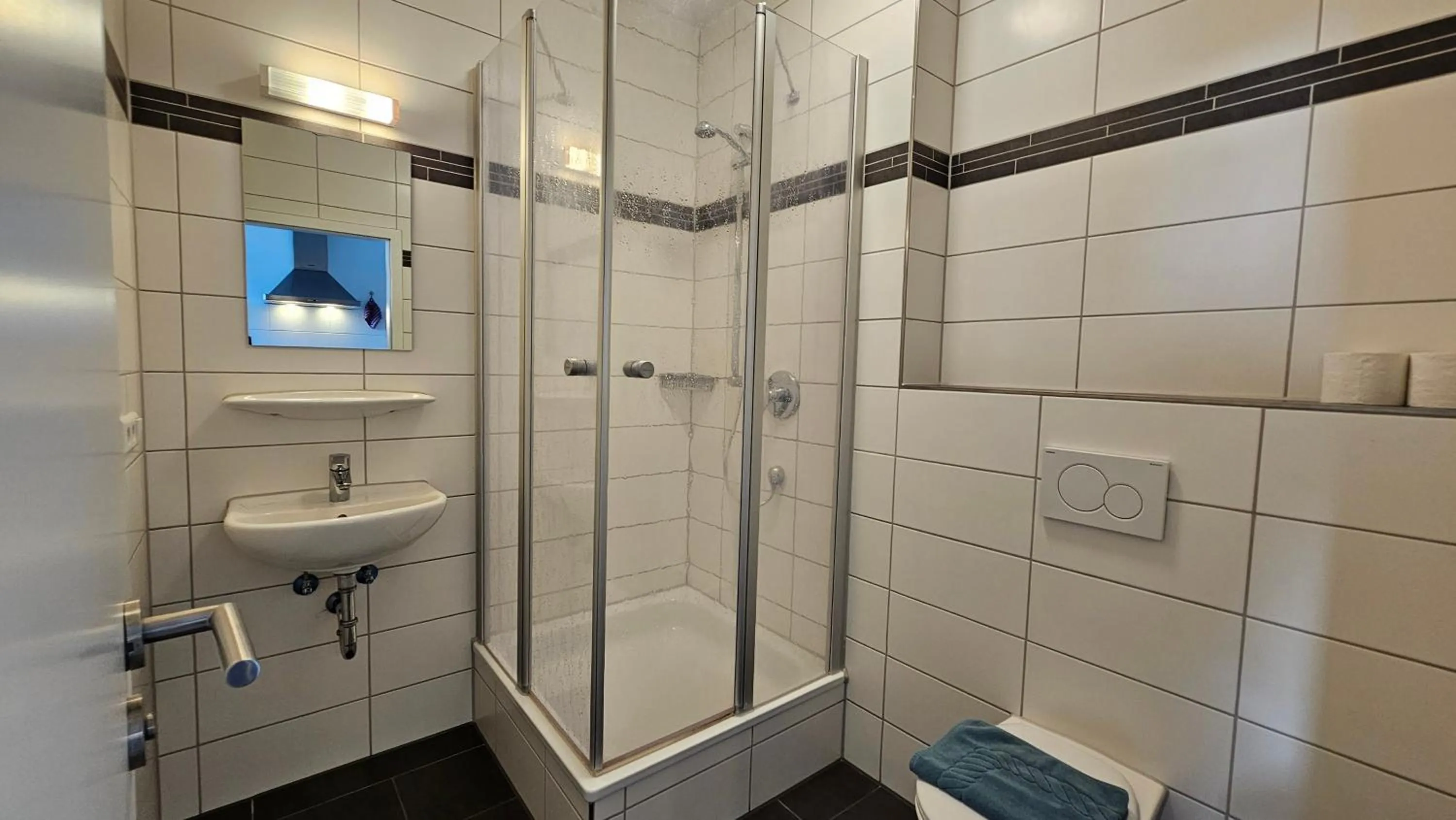 Bathroom in Apartment Lichtenwald