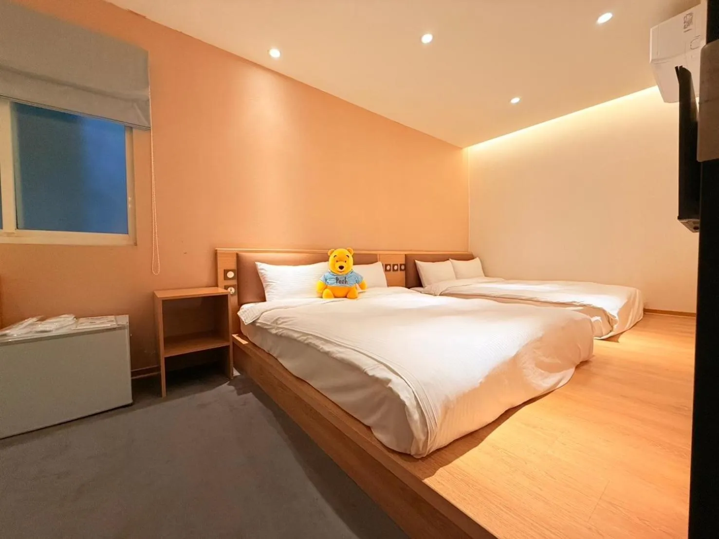 Bed in Michi Hotel - Zhongli