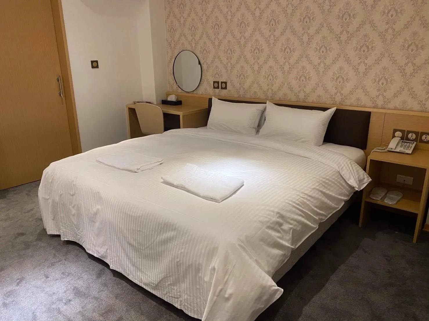 Bed in Michi Hotel - Zhongli