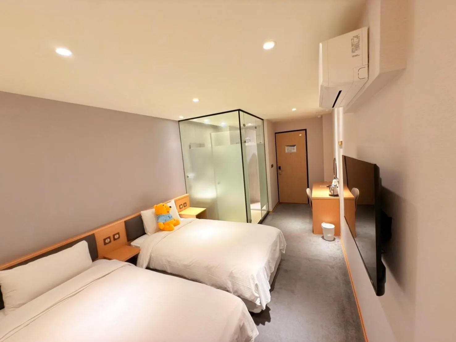 Bed in Michi Hotel - Zhongli