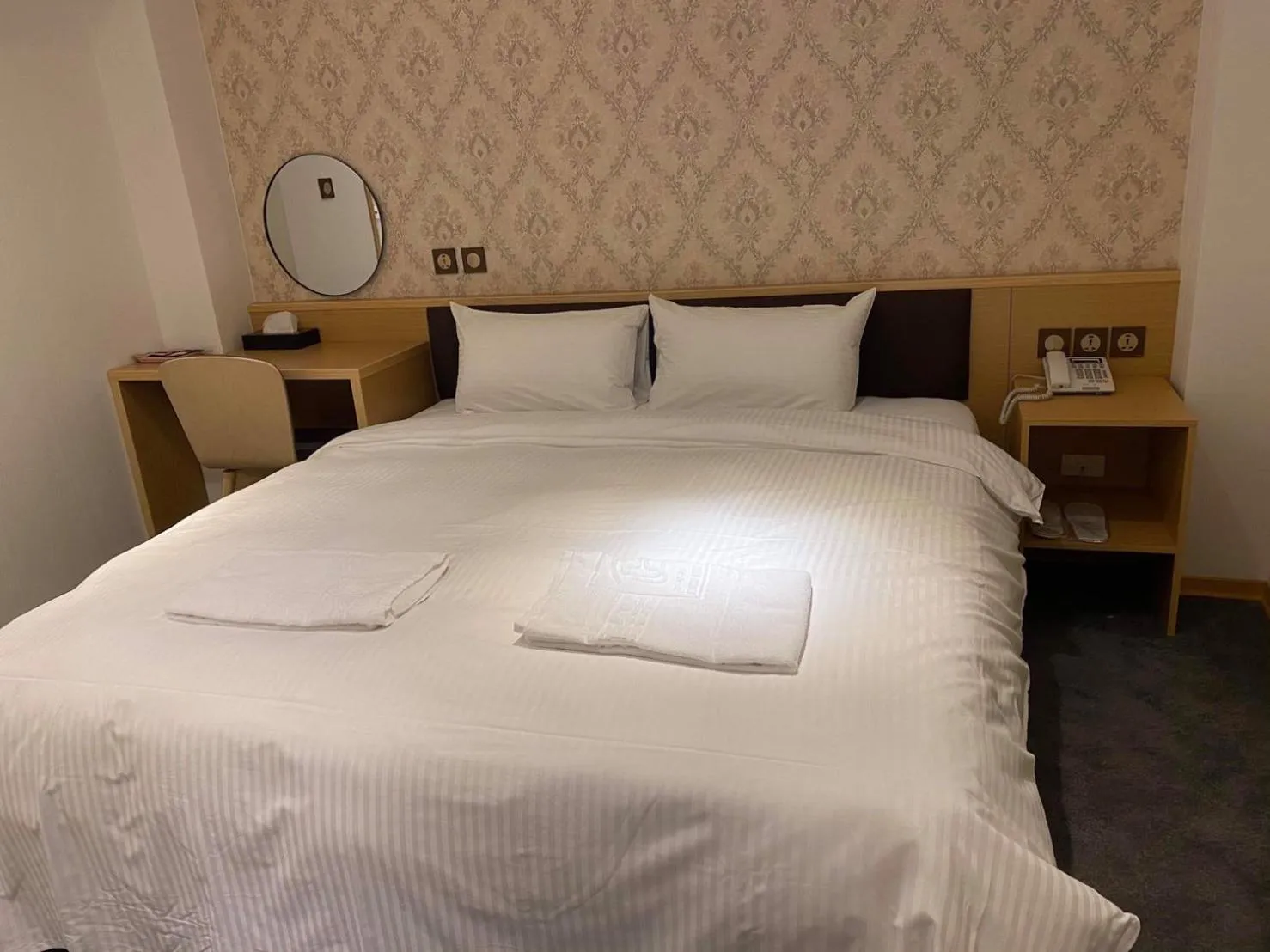 Bed in Michi Hotel - Zhongli