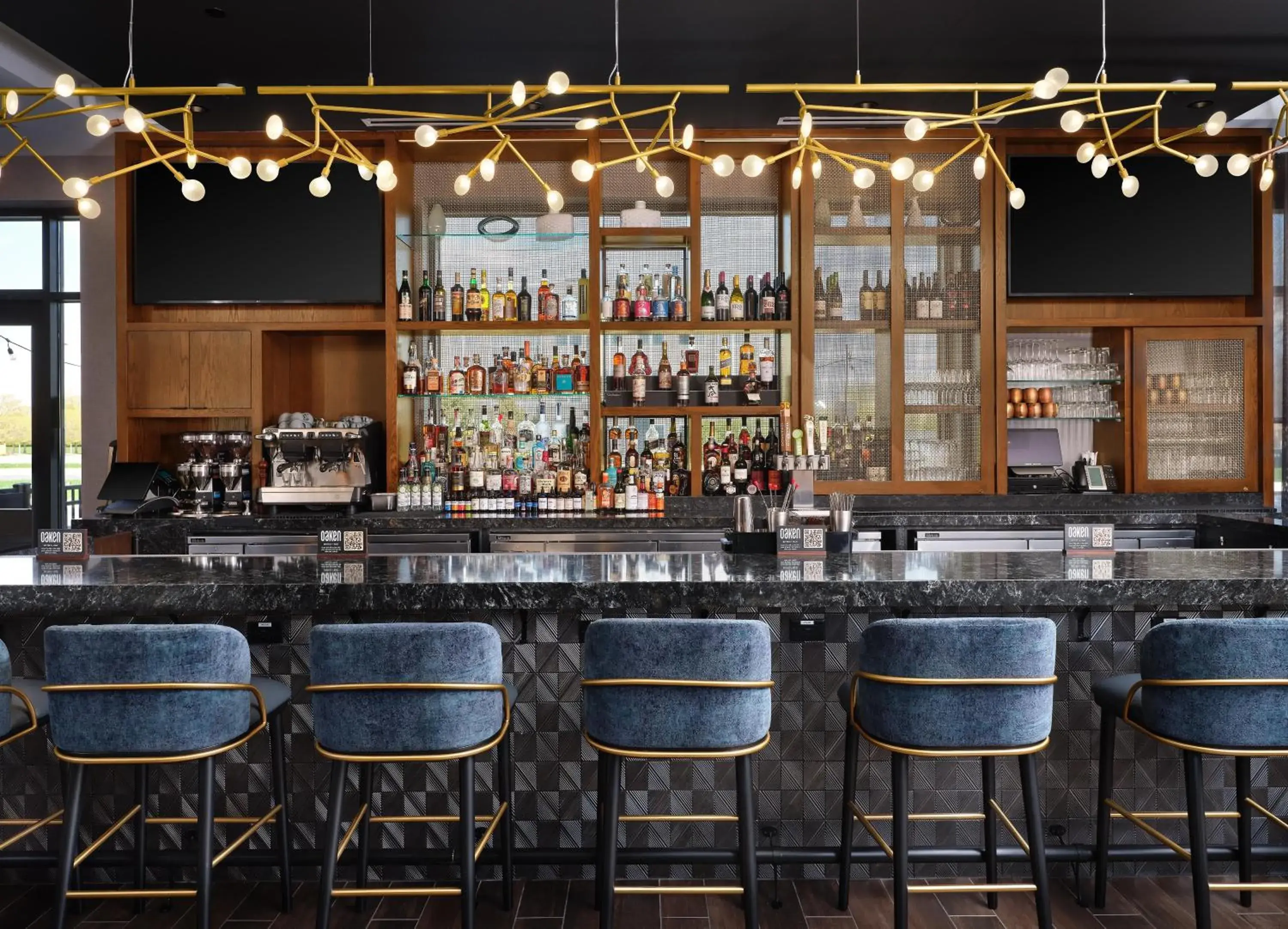 Lounge or bar in The Forester Hotel, part of Unscripted by Hyatt Lounge or bar in The Forester Hotel, part of Unscripted by Hyatt