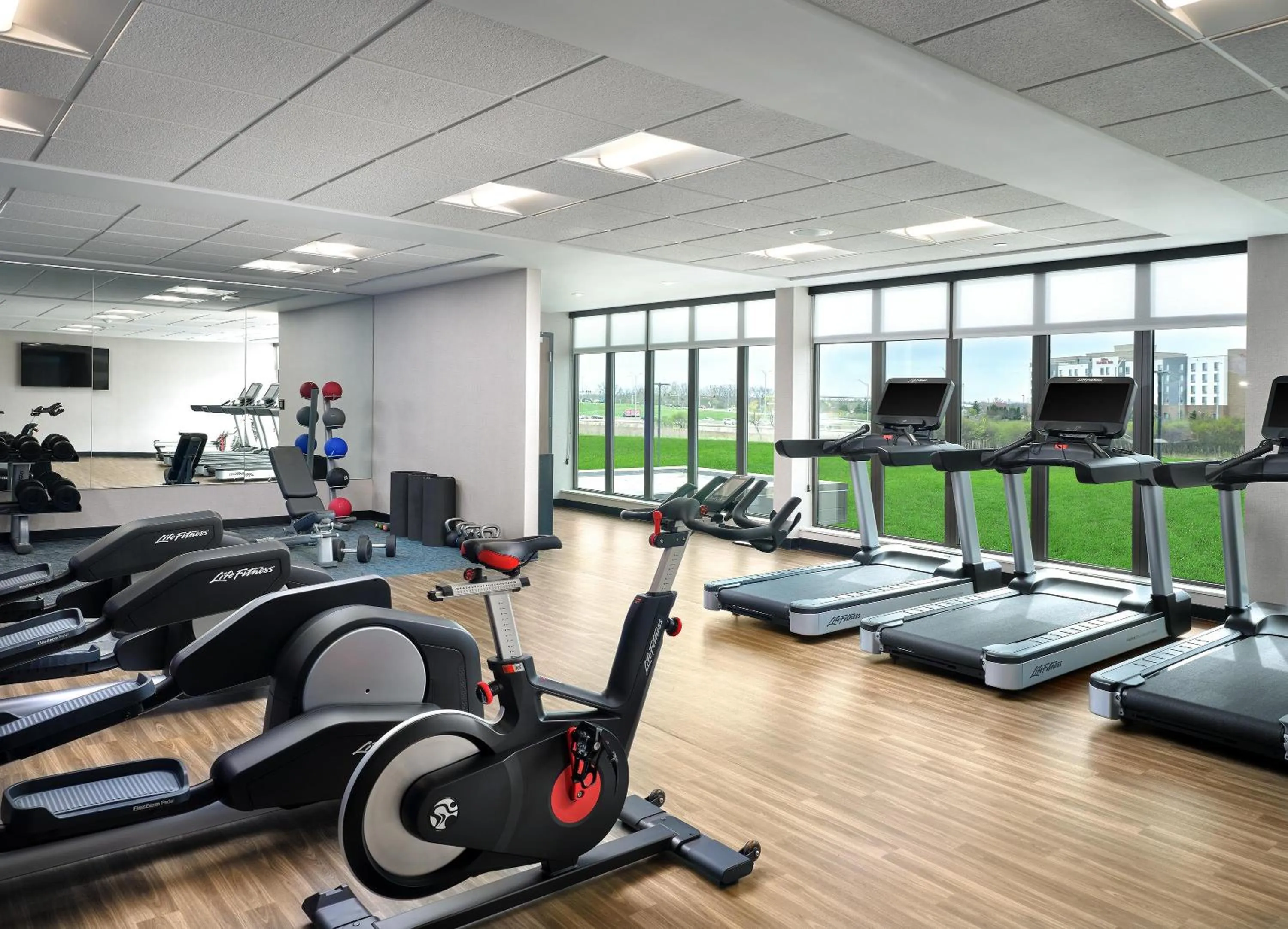 Fitness centre/facilities in The Forester Hotel, part of Unscripted by Hyatt