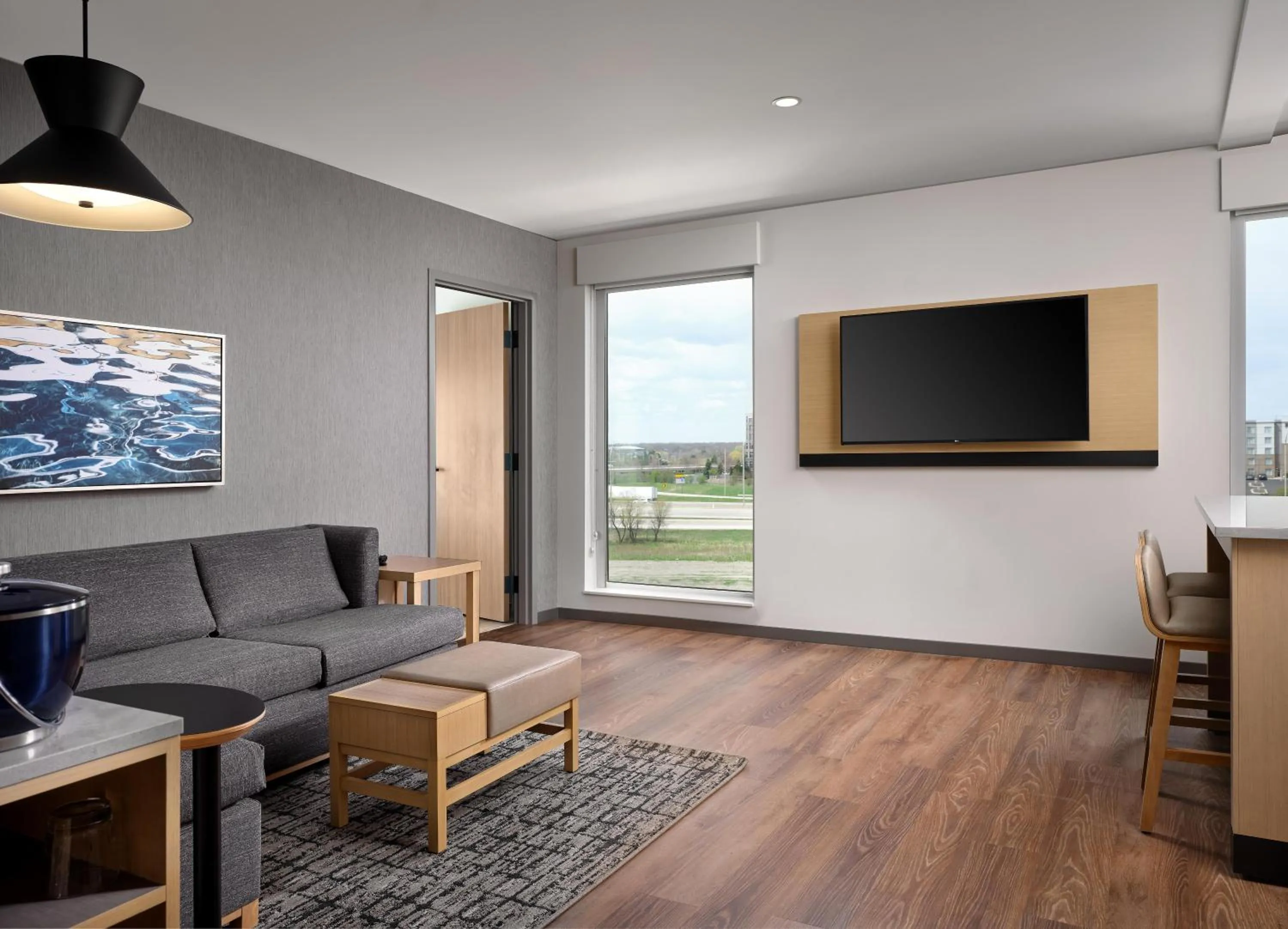 Photo of the whole room in The Forester Hotel, part of Unscripted by Hyatt