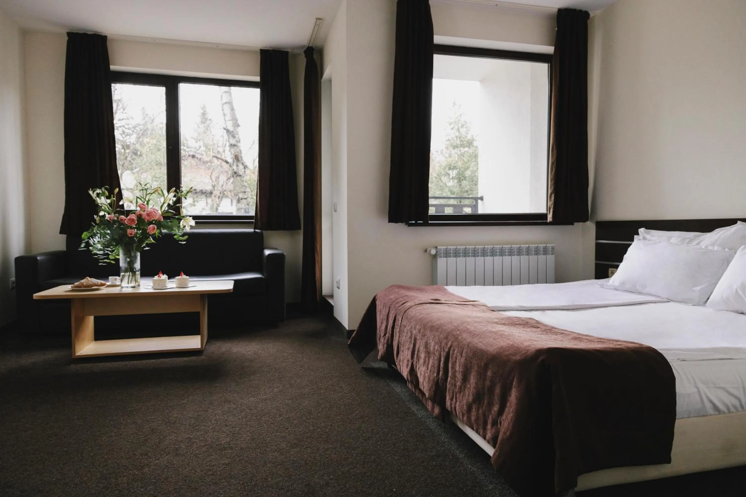 Bed in Borovets Green Hotel