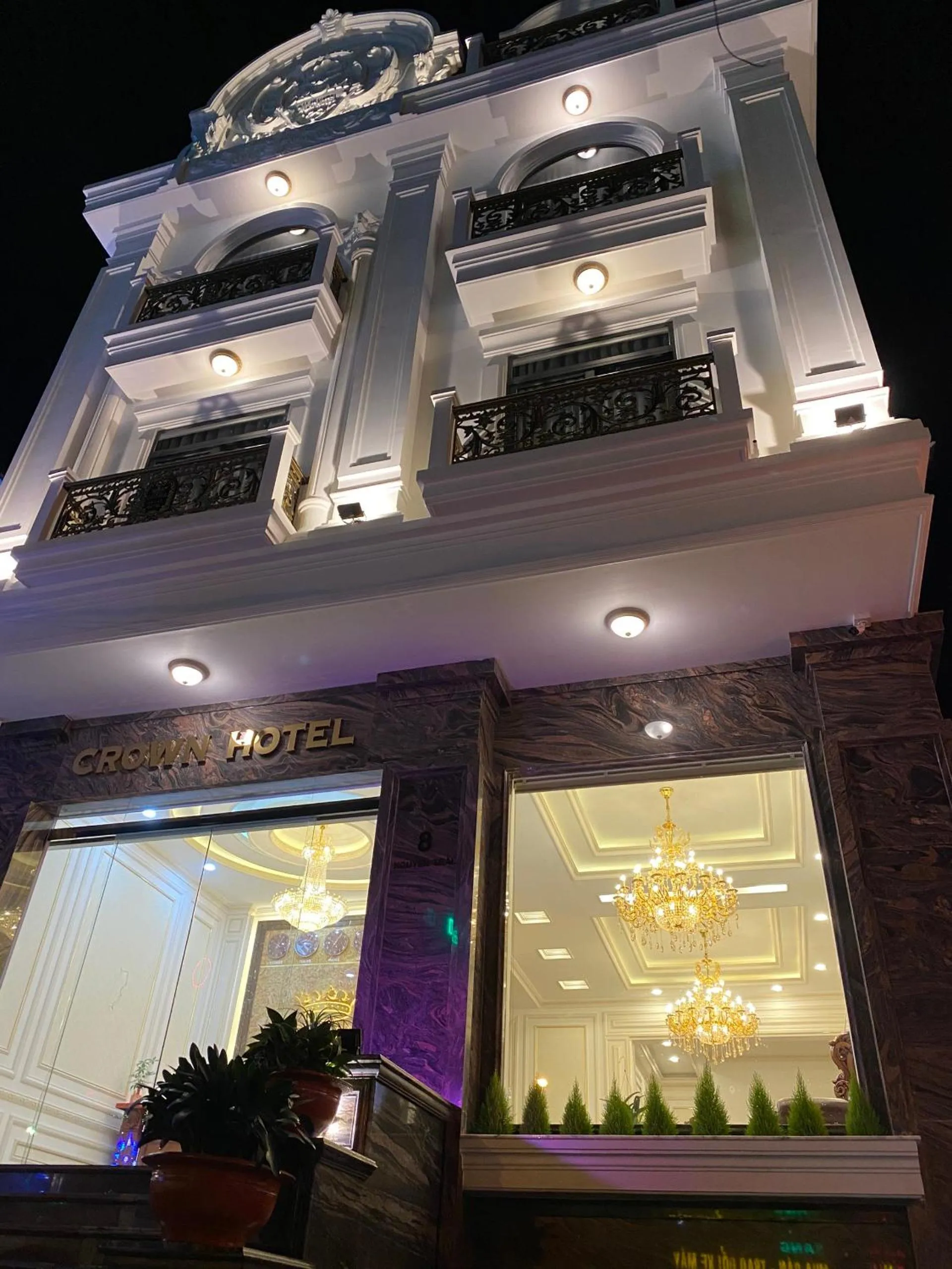 Property building in Crown Dalat Hotel