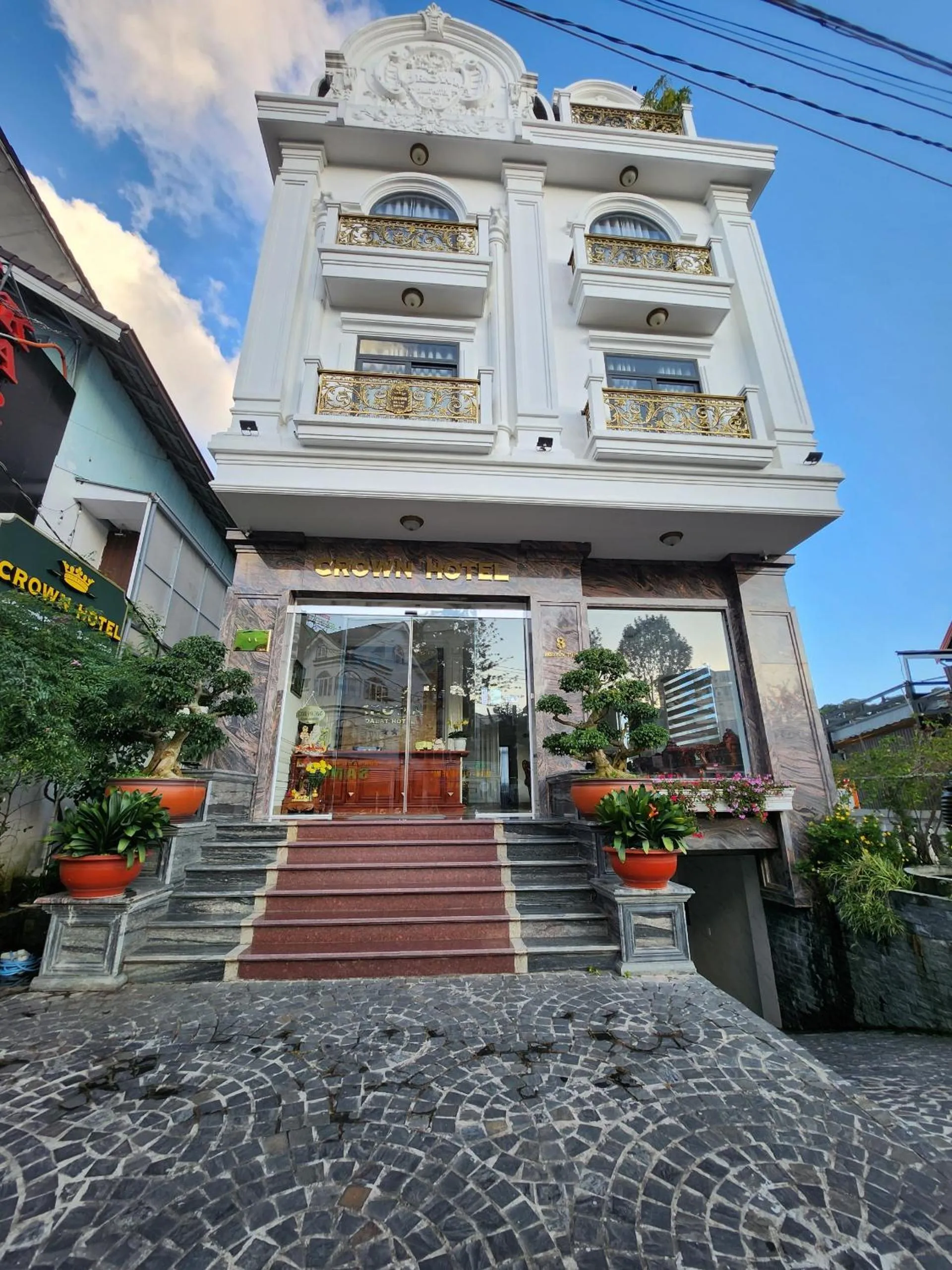 Property building in Crown Dalat Hotel