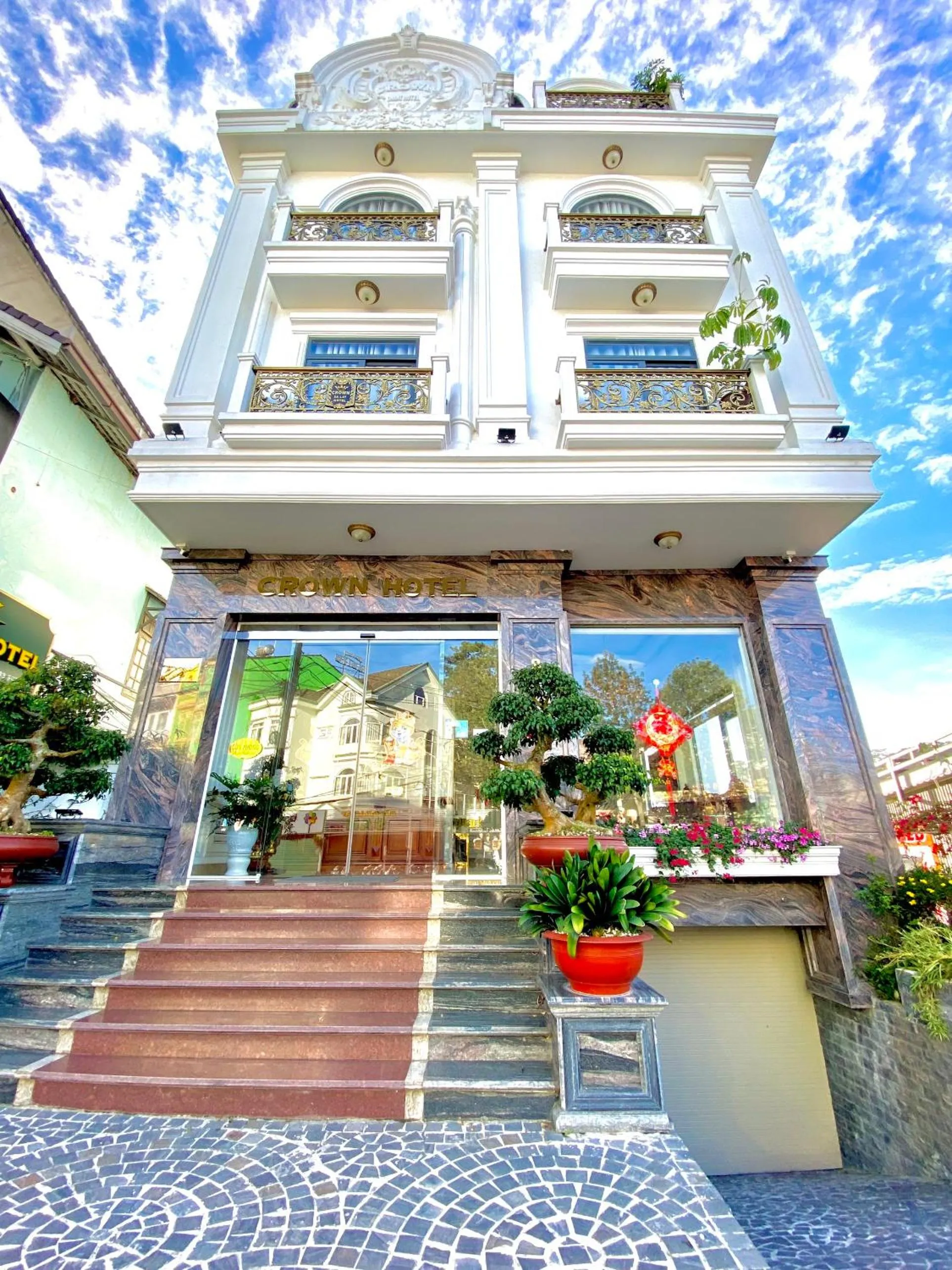 Property building in Crown Dalat Hotel