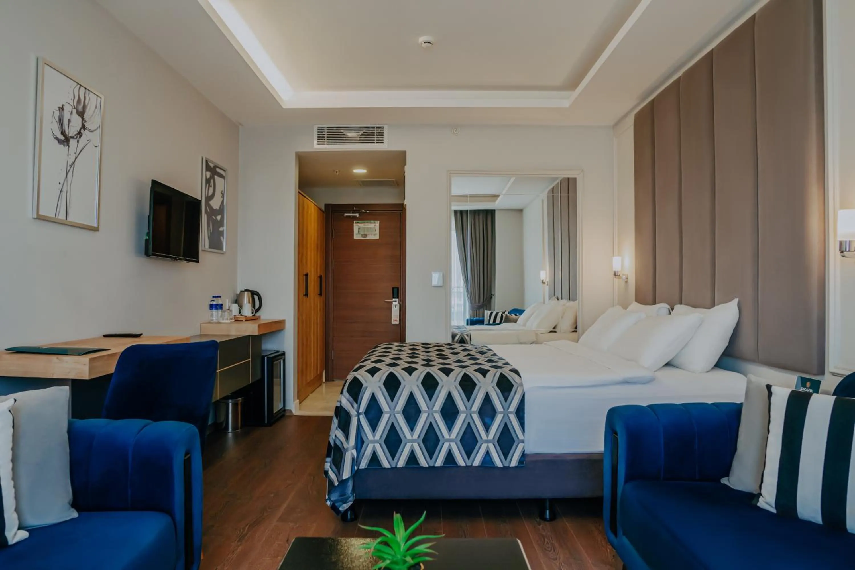 Communal lounge/ TV room in Sakarya Hotel