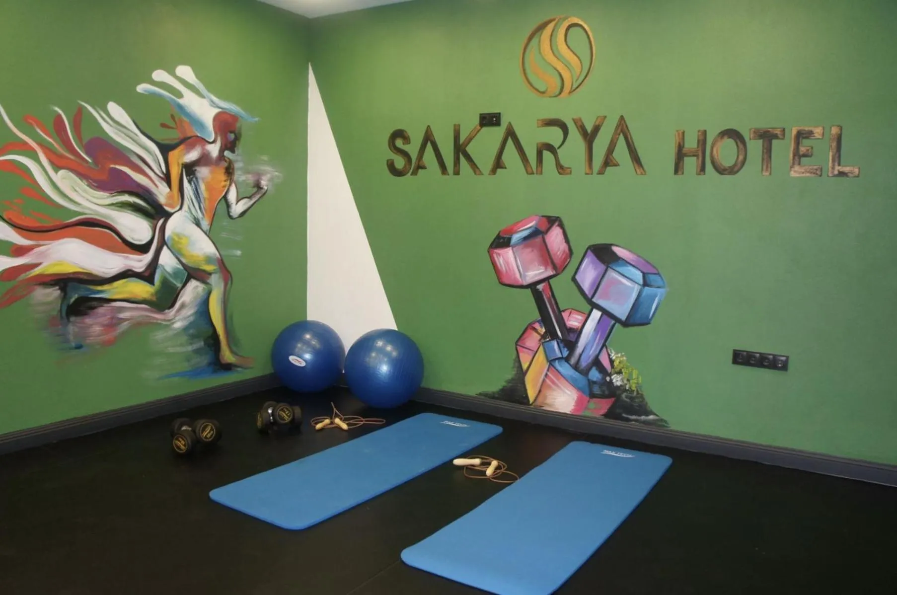 Fitness centre/facilities in Sakarya Hotel