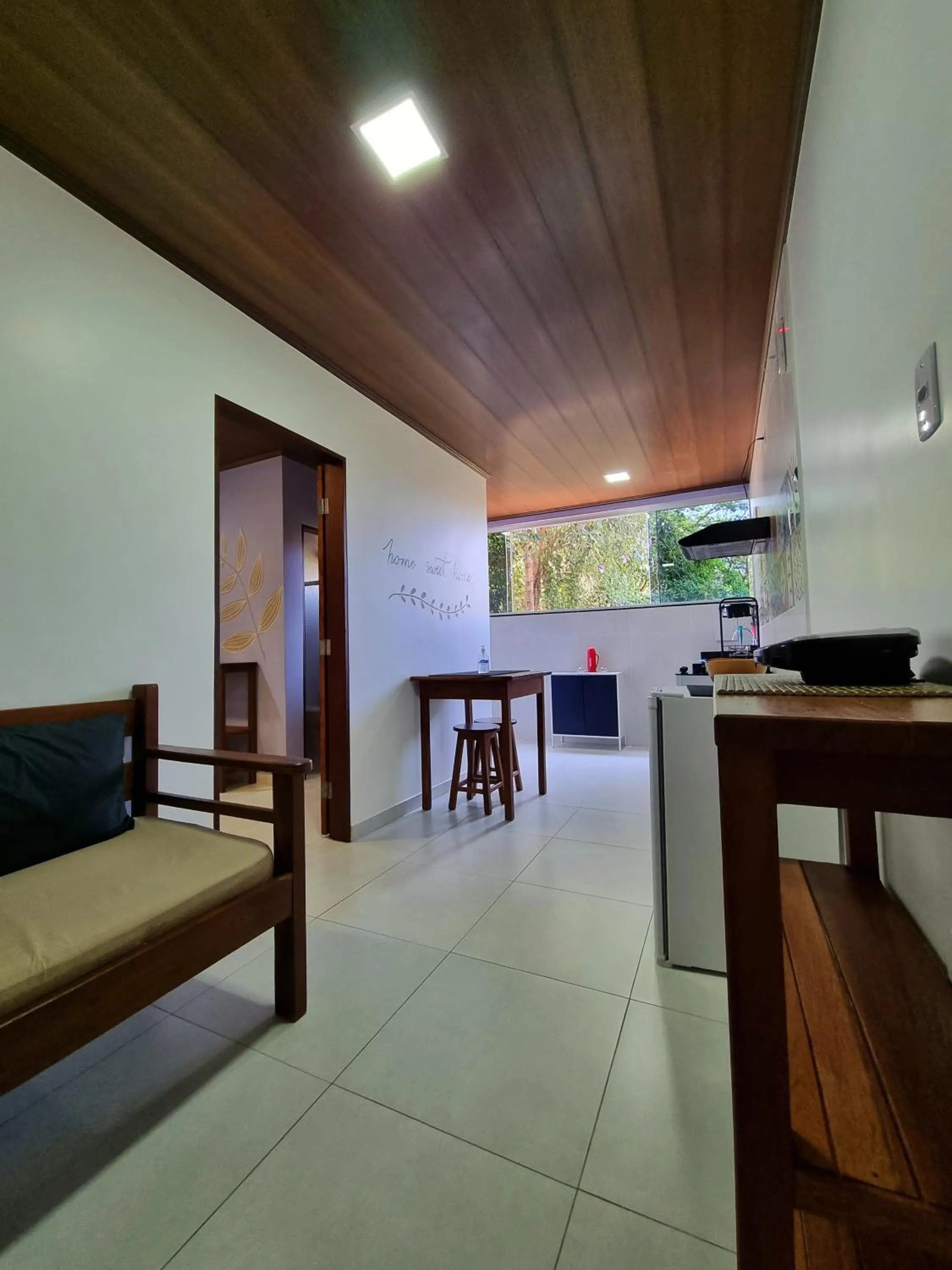 Kitchen or kitchenette in Village São Jorge - Guest Apartment