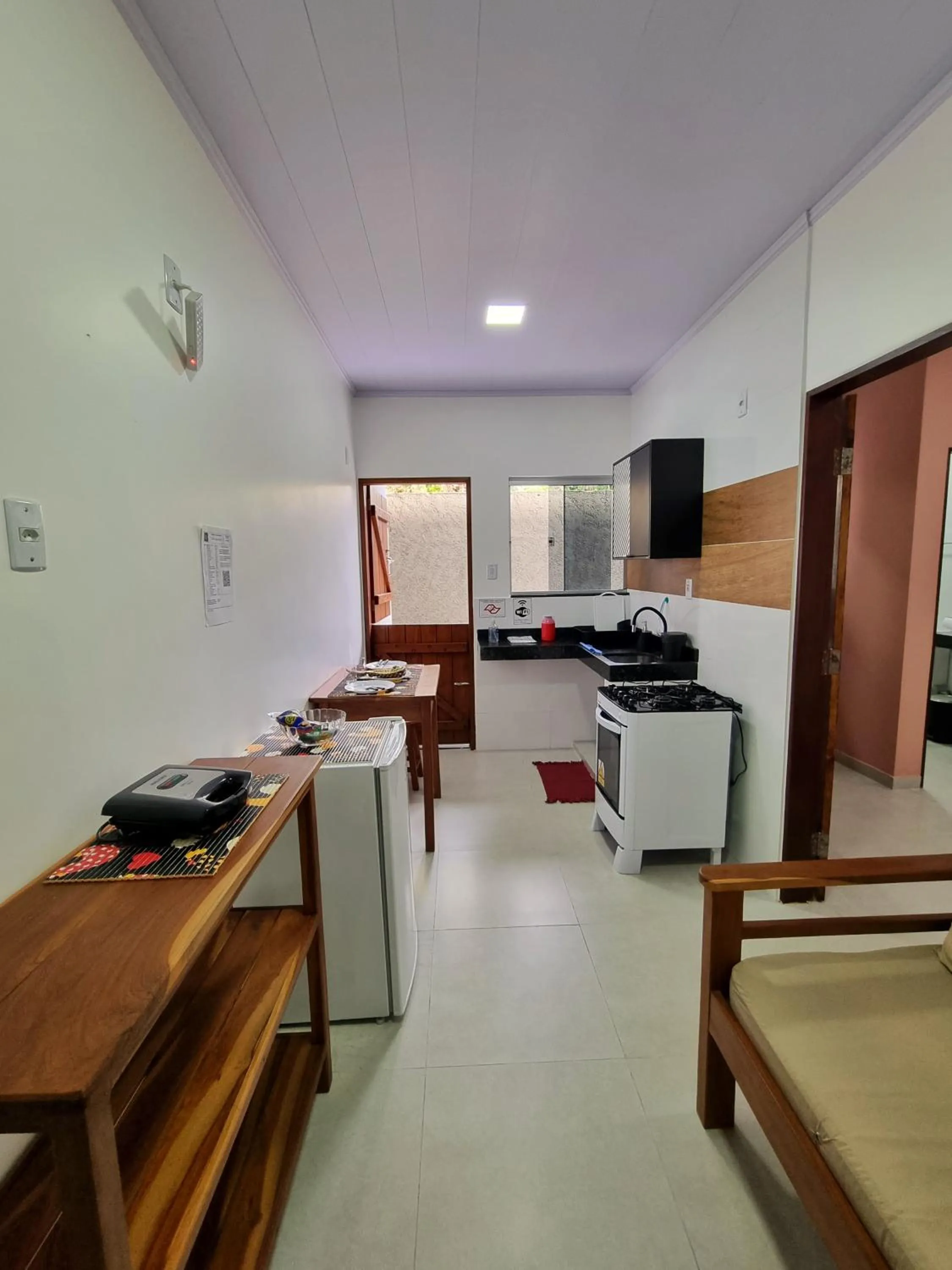 Kitchen or kitchenette in Village São Jorge - Guest Apartment