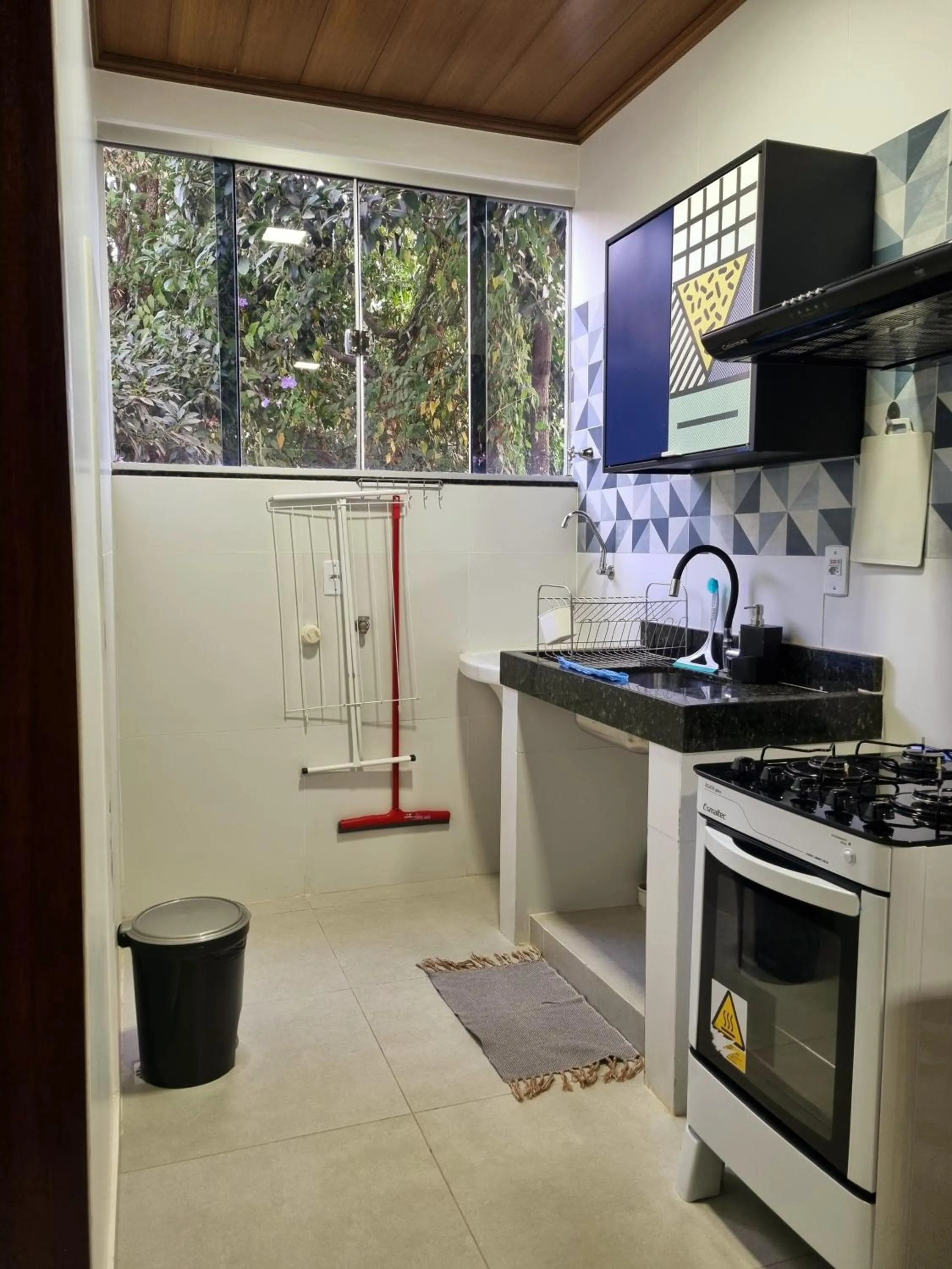 kitchen in Village São Jorge - Guest Apartment