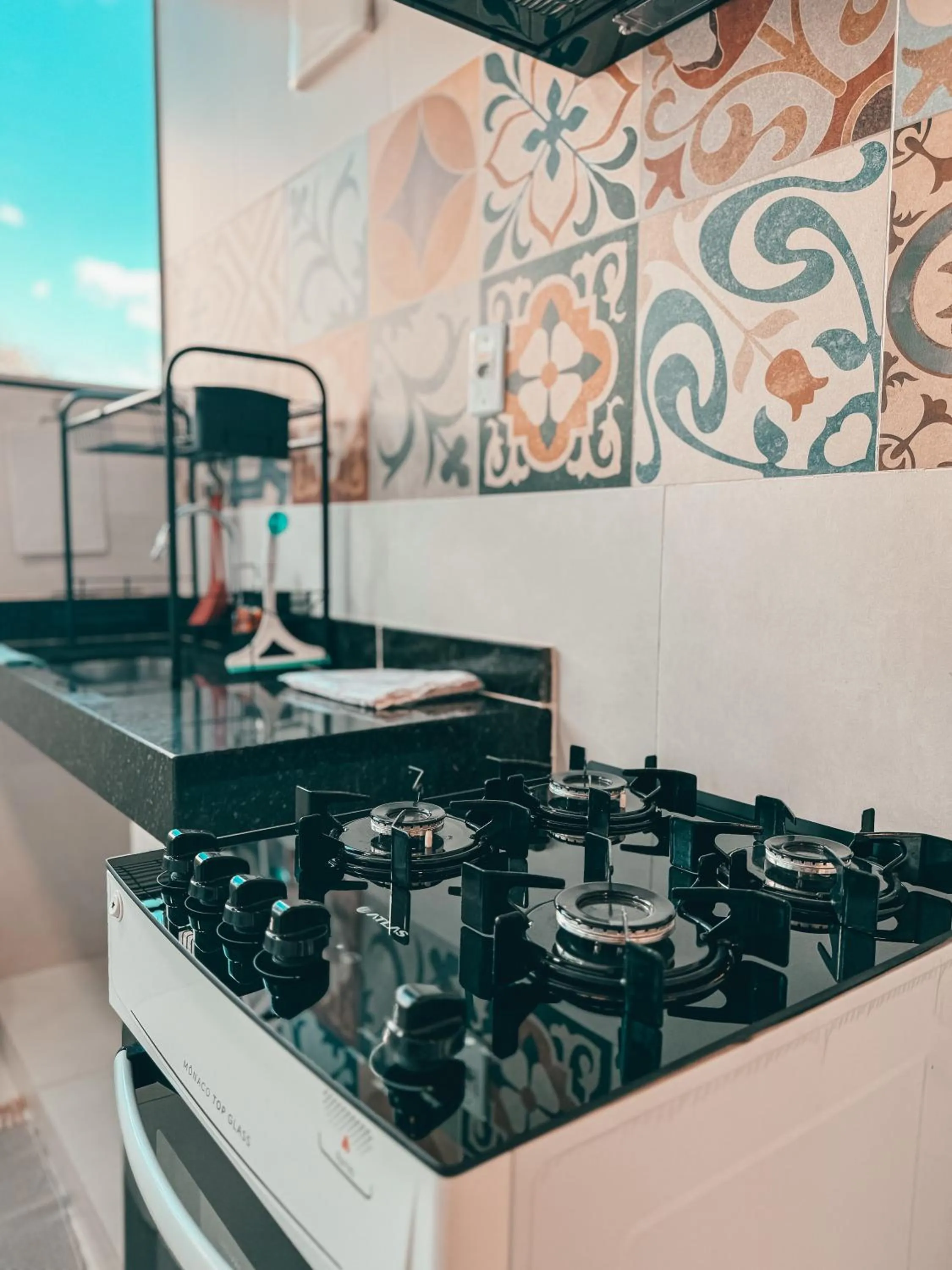 kitchen in Village São Jorge - Guest Apartment