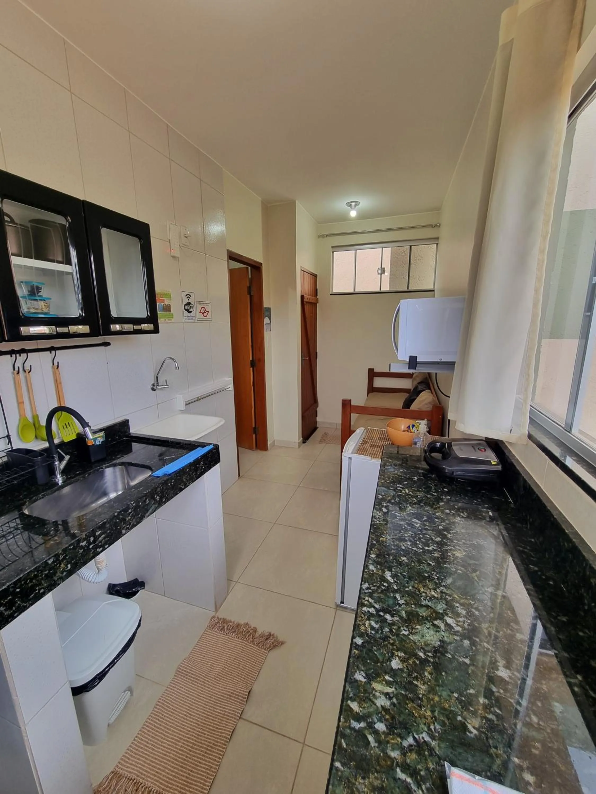 Kitchen or kitchenette in Village São Jorge - Guest Apartment