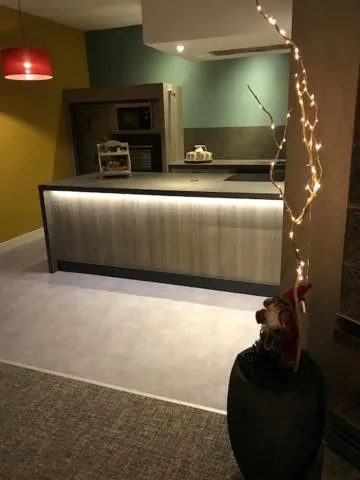Kitchen or kitchenette in Boutique Hotel en B&B De Zwammenberg