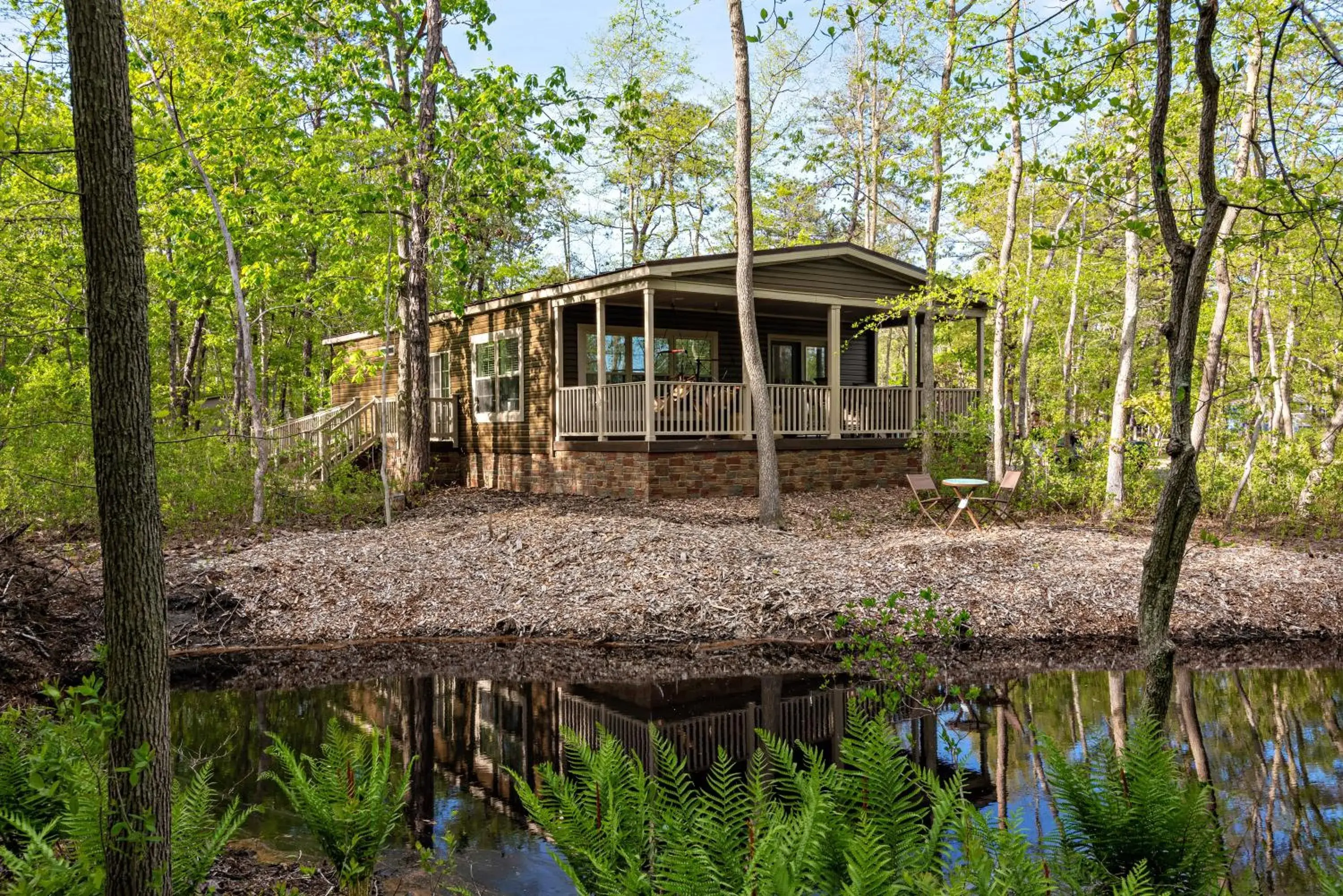 Property building in Swan Lake Resort Property building in Swan Lake Resort