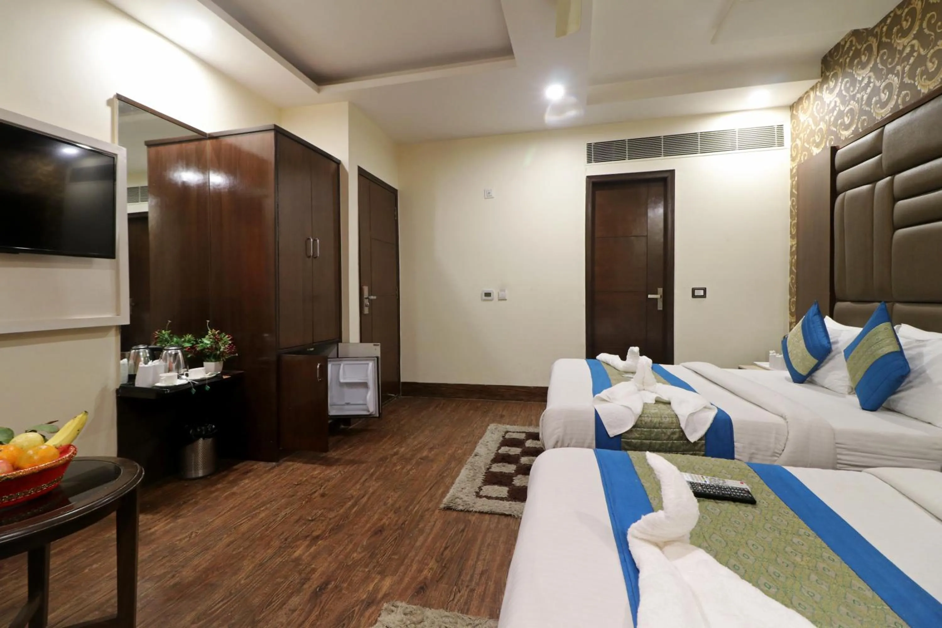 Photo of the whole room, Bed in Hotel Mannat international by Mannat