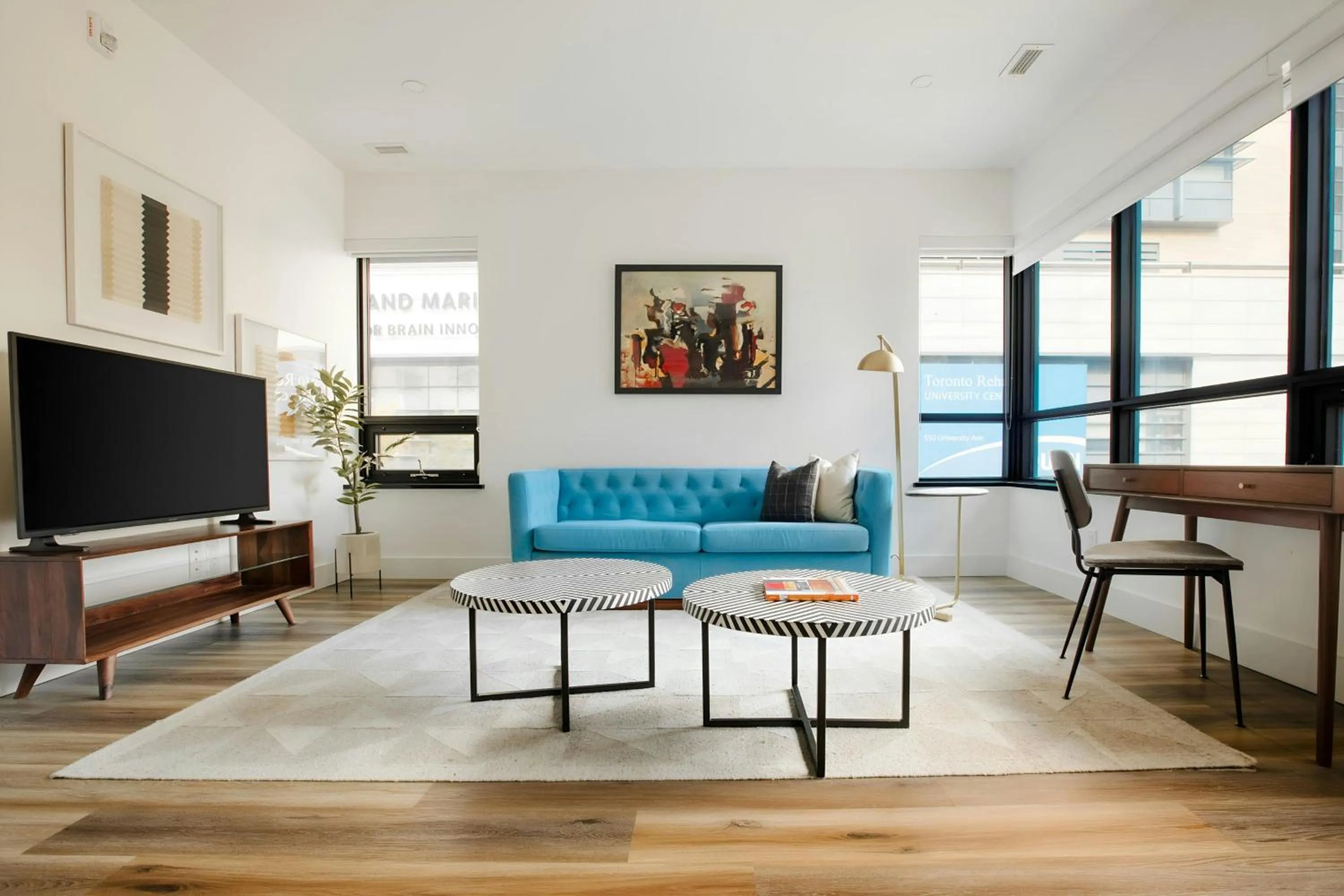 Living room in Sonder by Marriott Bonvoy The Elm Apartments Downtown