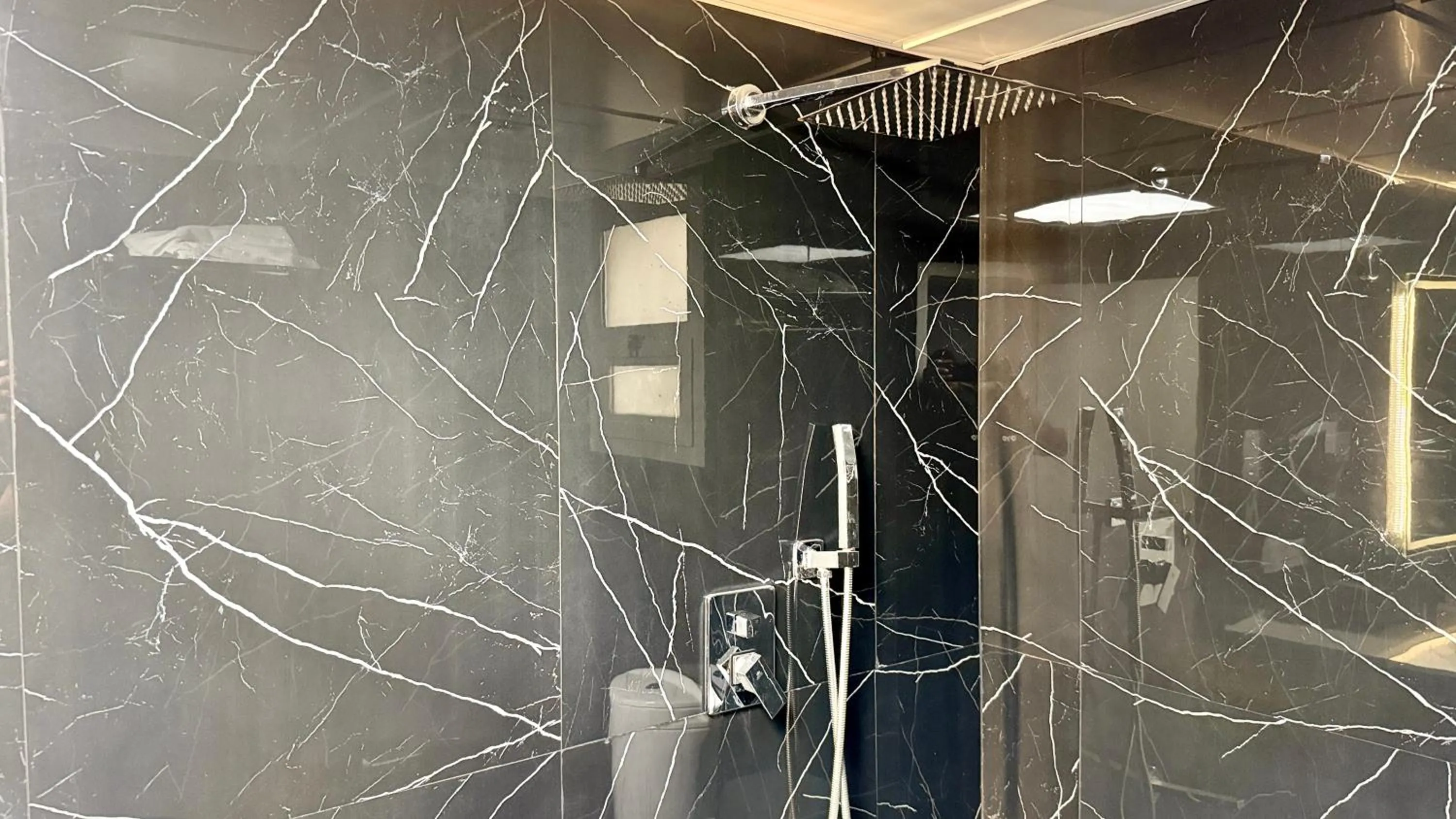 Bathroom in Palette Sharjah Aparthotel formerly Royal Tulip