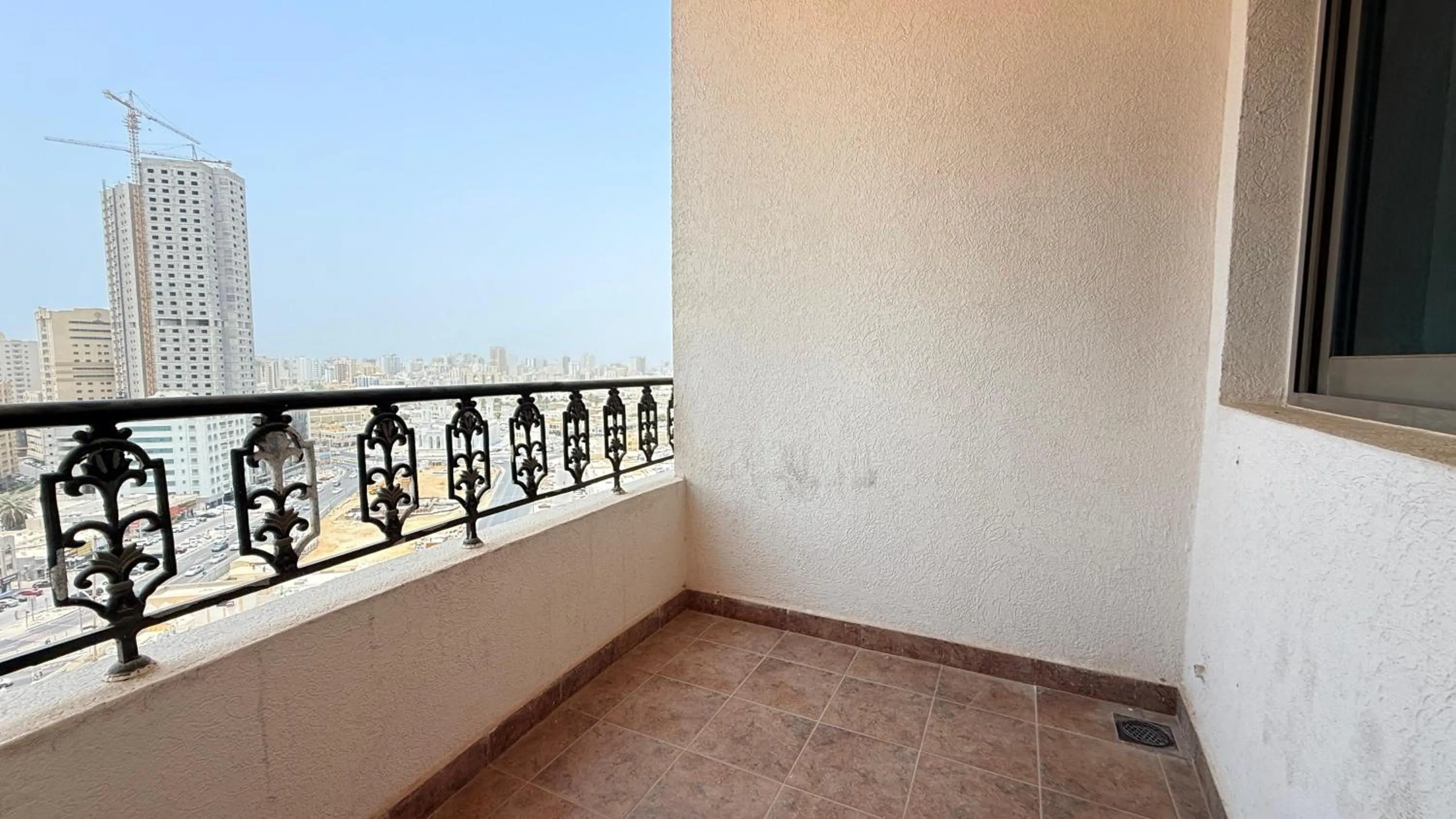 Balcony/Terrace in Palette Sharjah Aparthotel formerly Royal Tulip