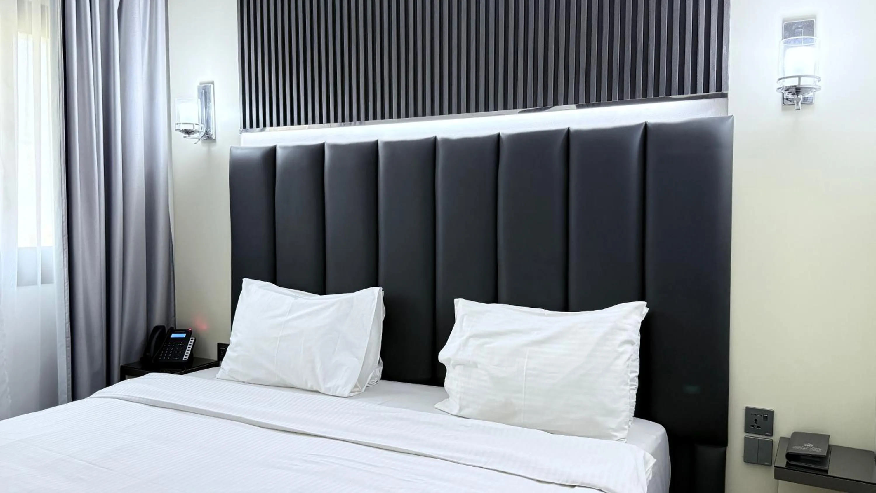 Photo of the whole room, Bed in Palette Sharjah Aparthotel formerly Royal Tulip