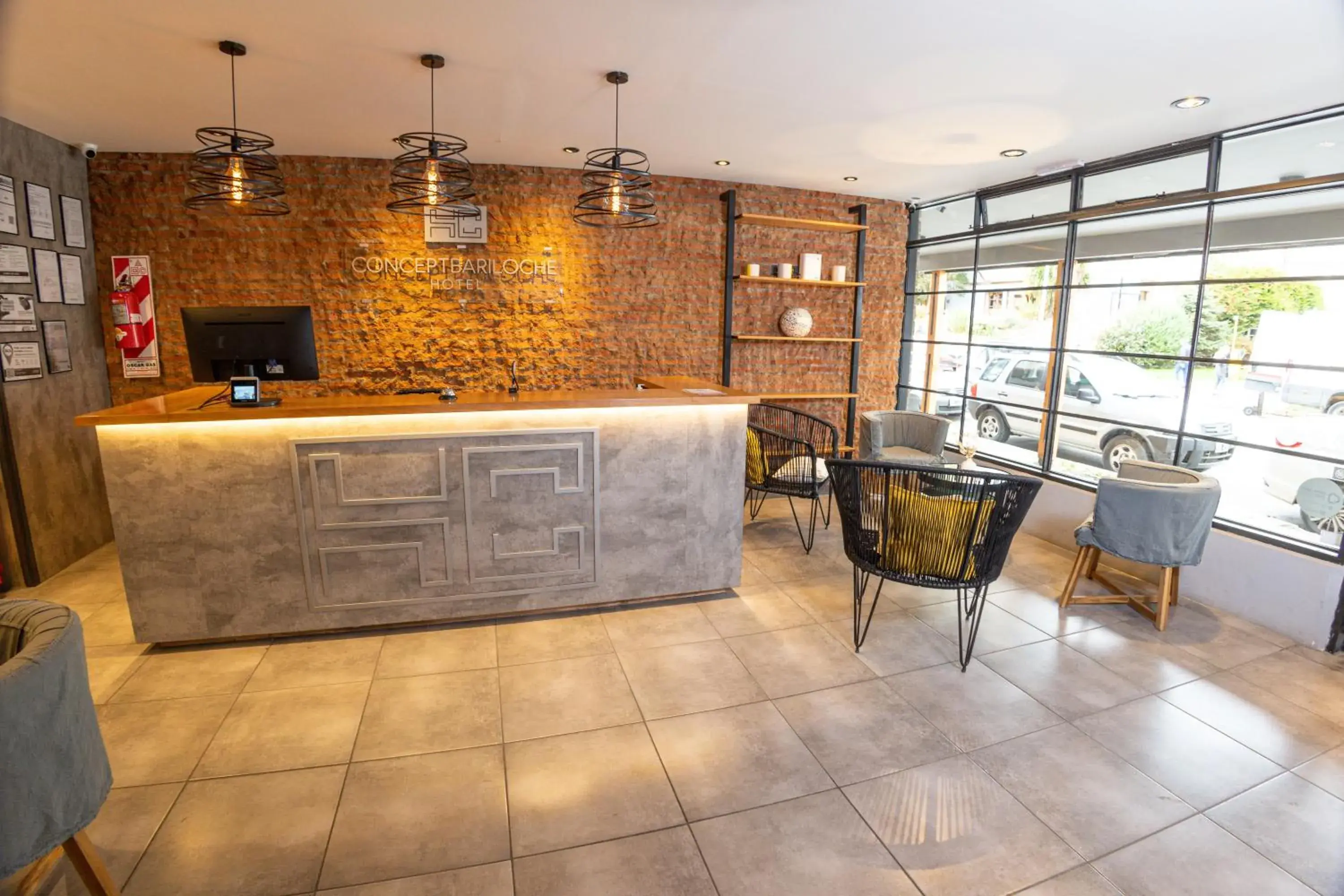 Lobby or reception in HOTEL CONCEPT BARILOCHE Lobby or reception in HOTEL CONCEPT BARILOCHE