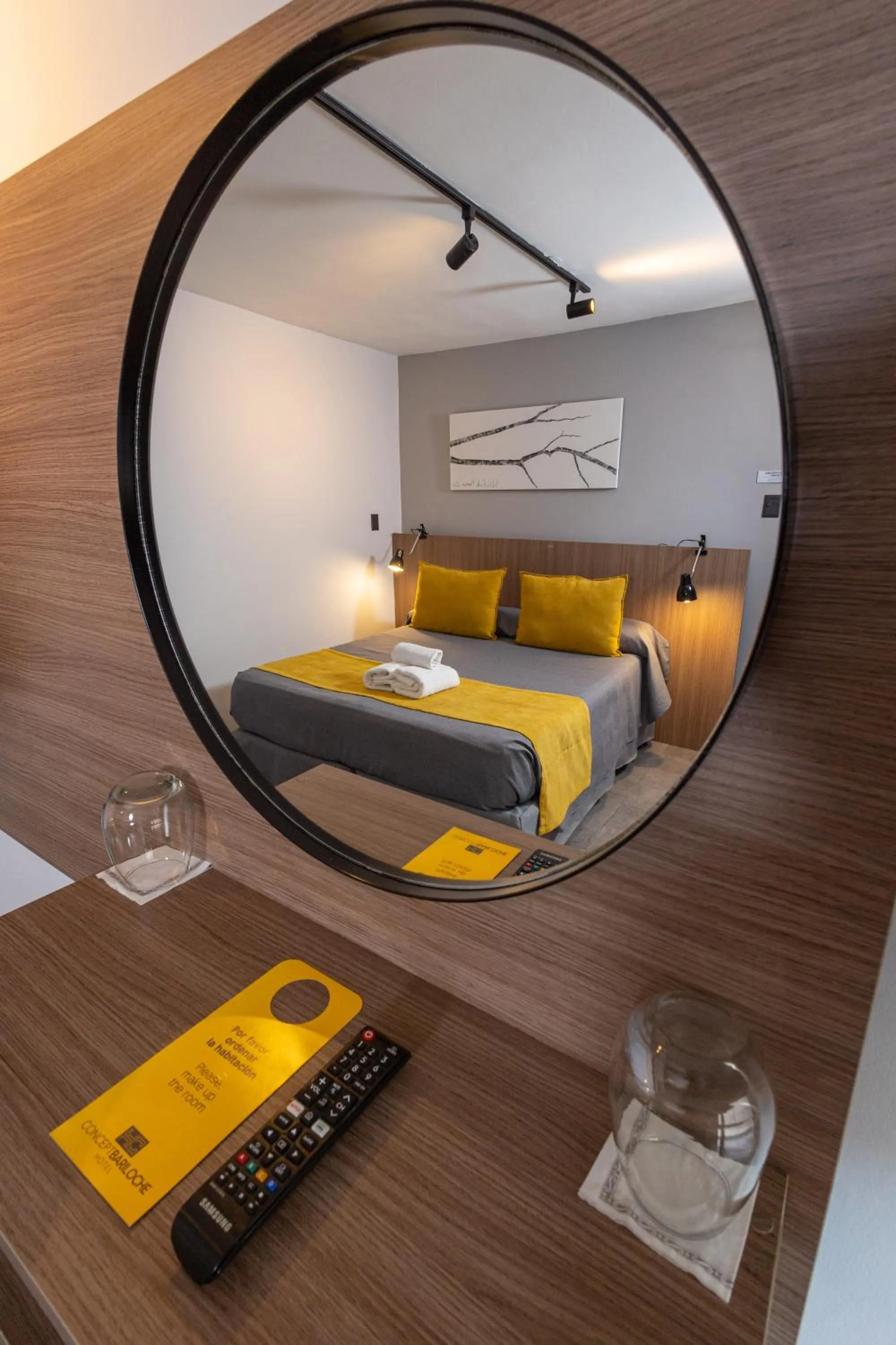Bed in HOTEL CONCEPT BARILOCHE