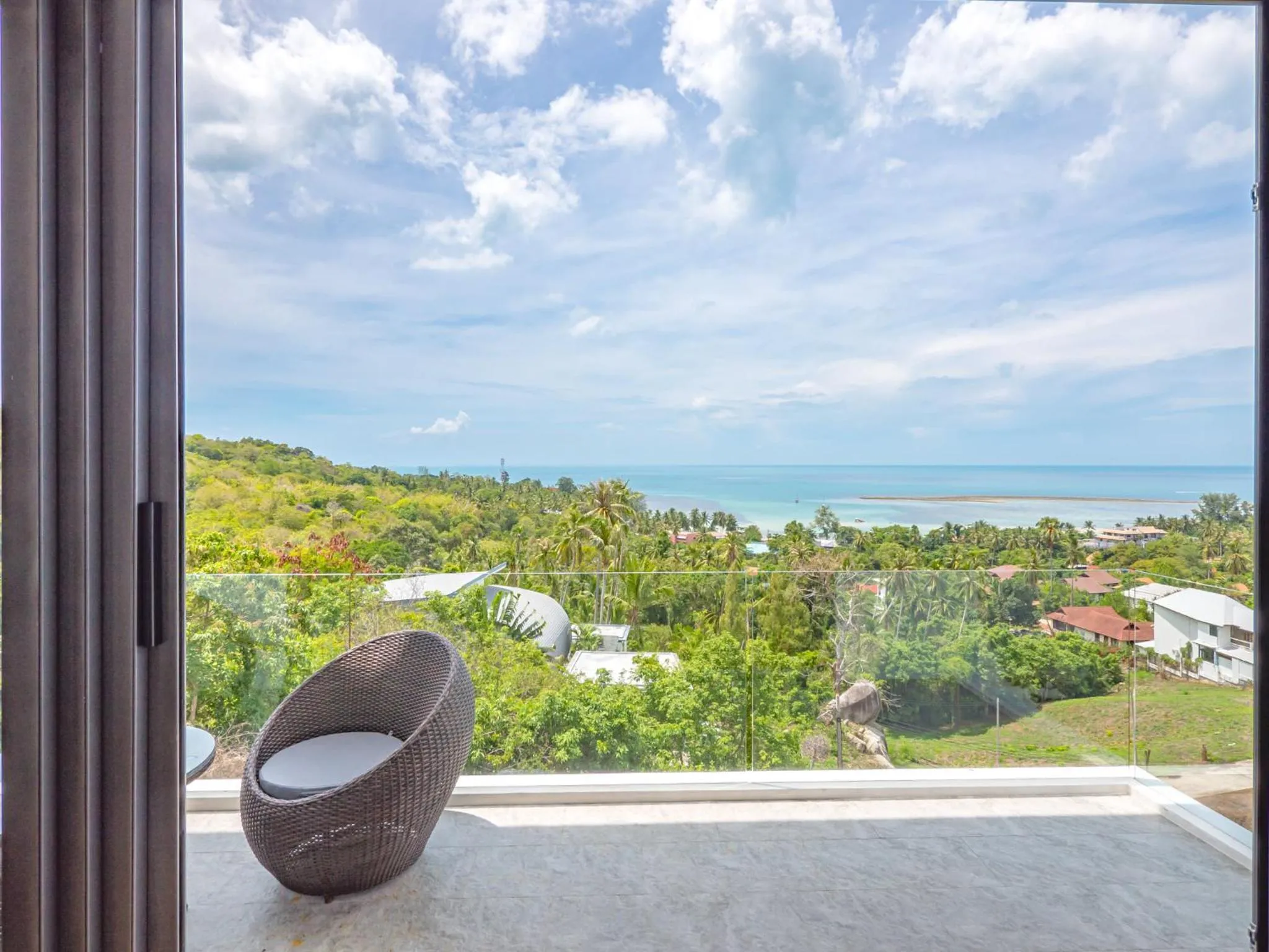 Balcony/Terrace in Villas Reef View Garden