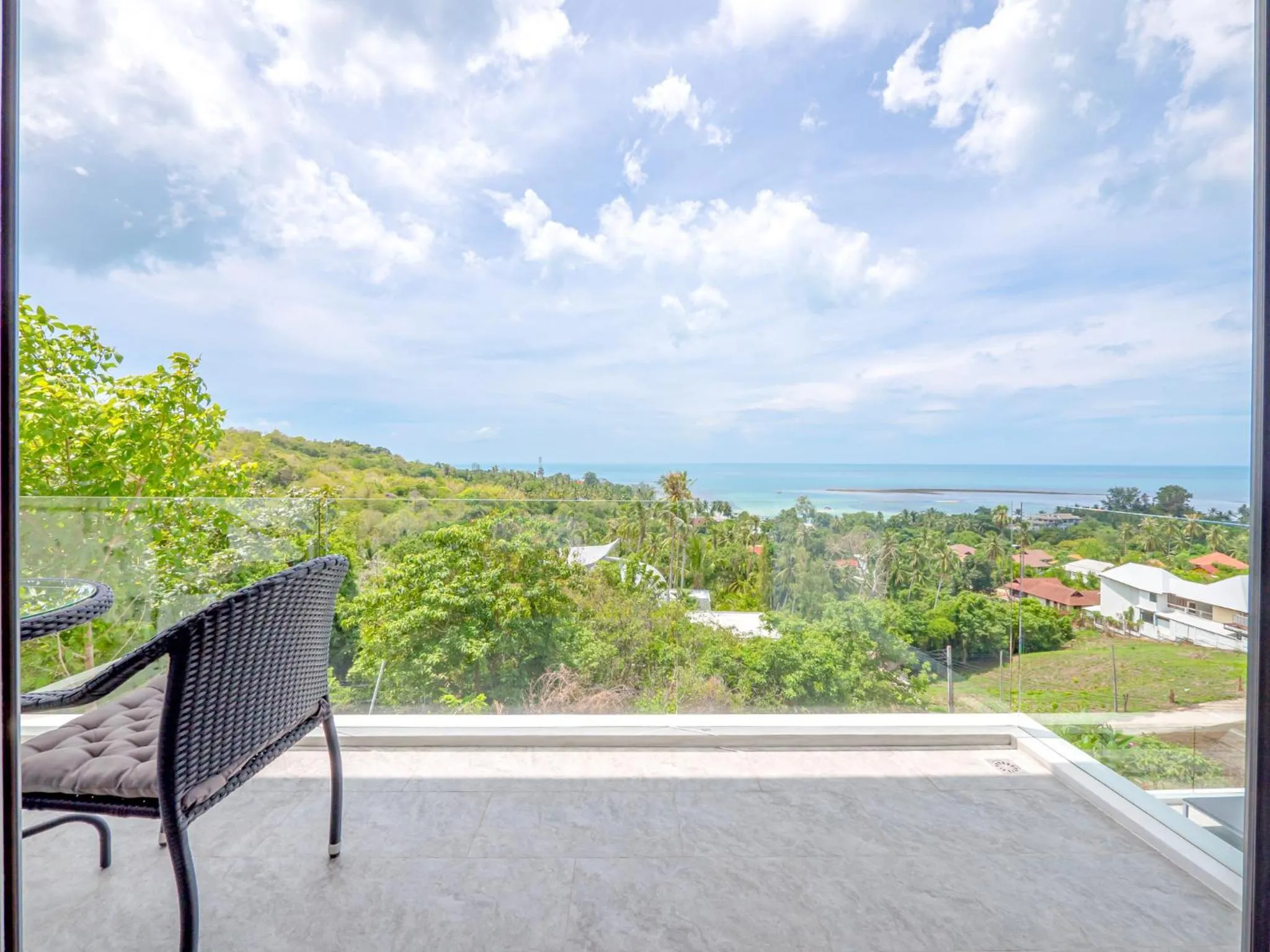 Balcony/Terrace in Villas Reef View Garden