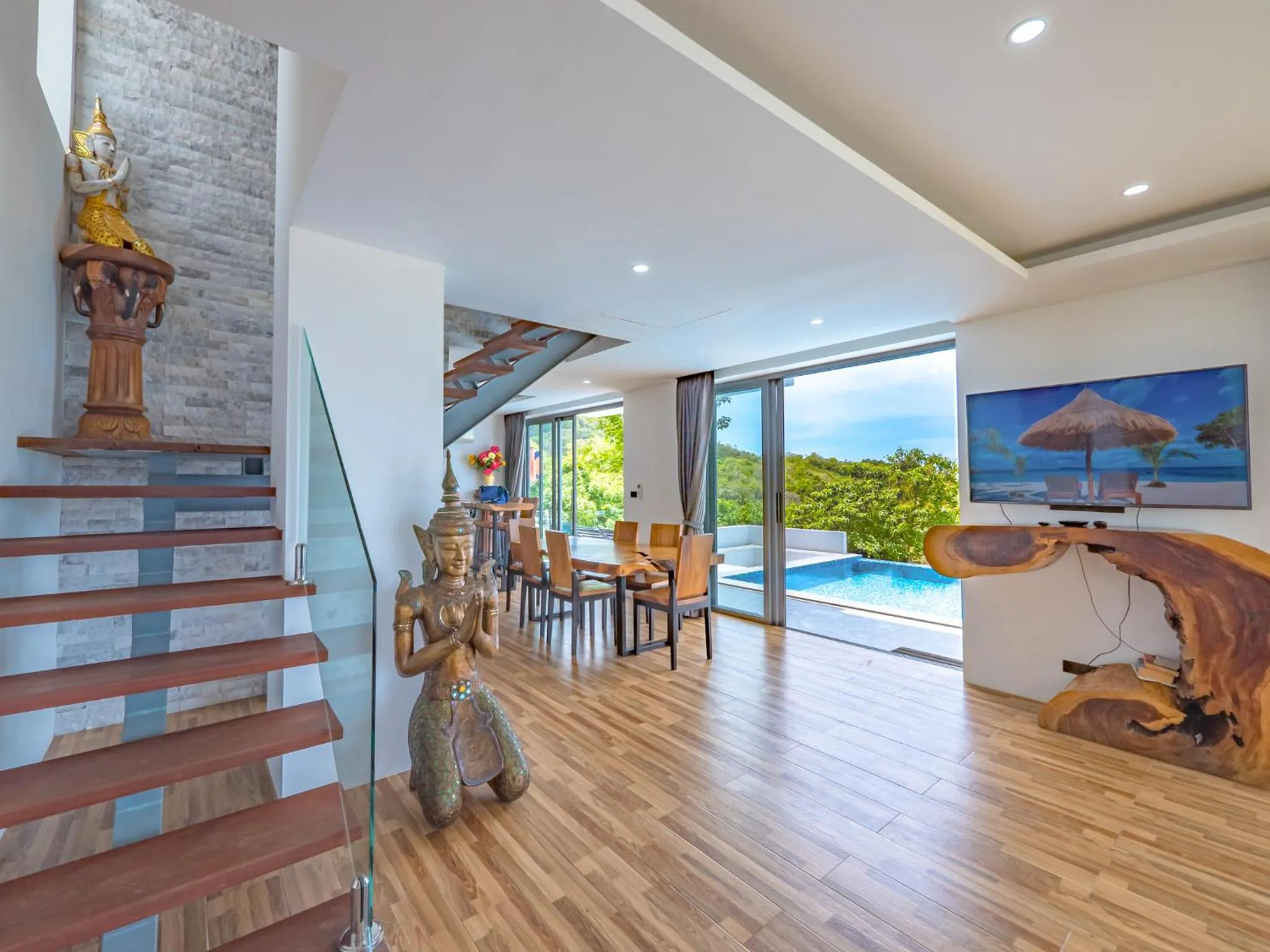 Living room in Villas Reef View Garden