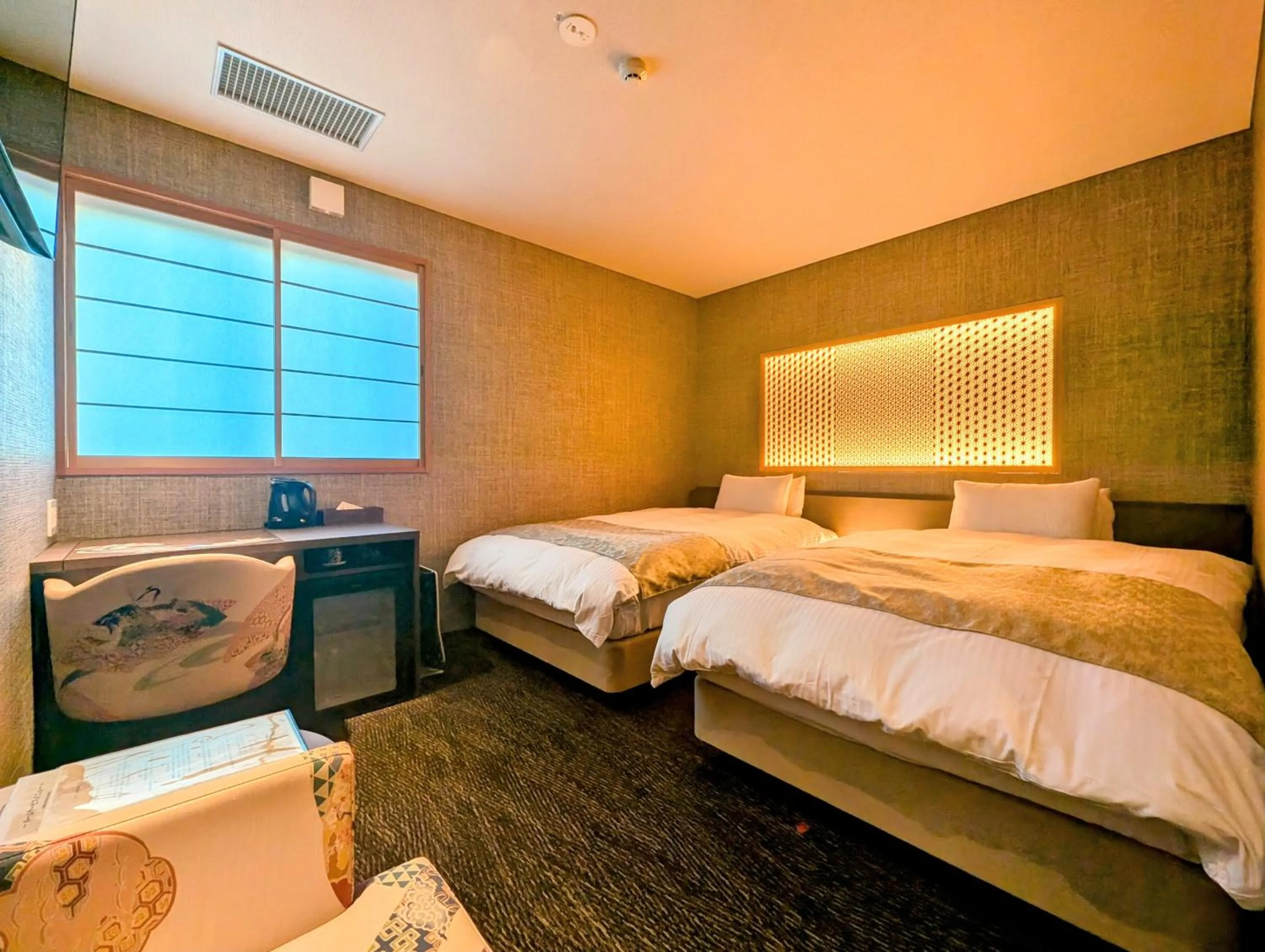 Bedroom, Bed in ひがし茶屋街らしく金沢 Hotel Rashiku kanazawa