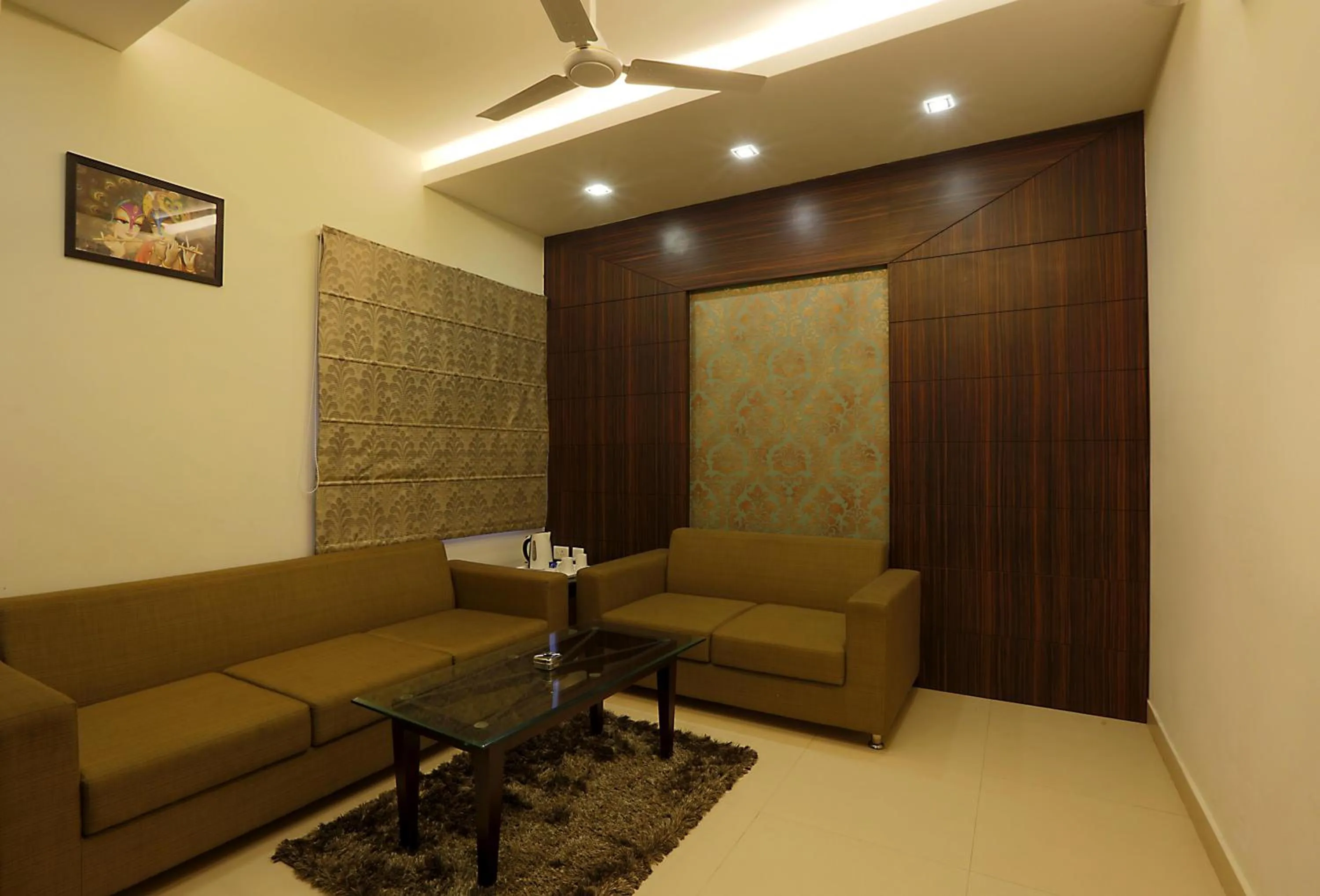 Seating area in Hotel Premiere Villa