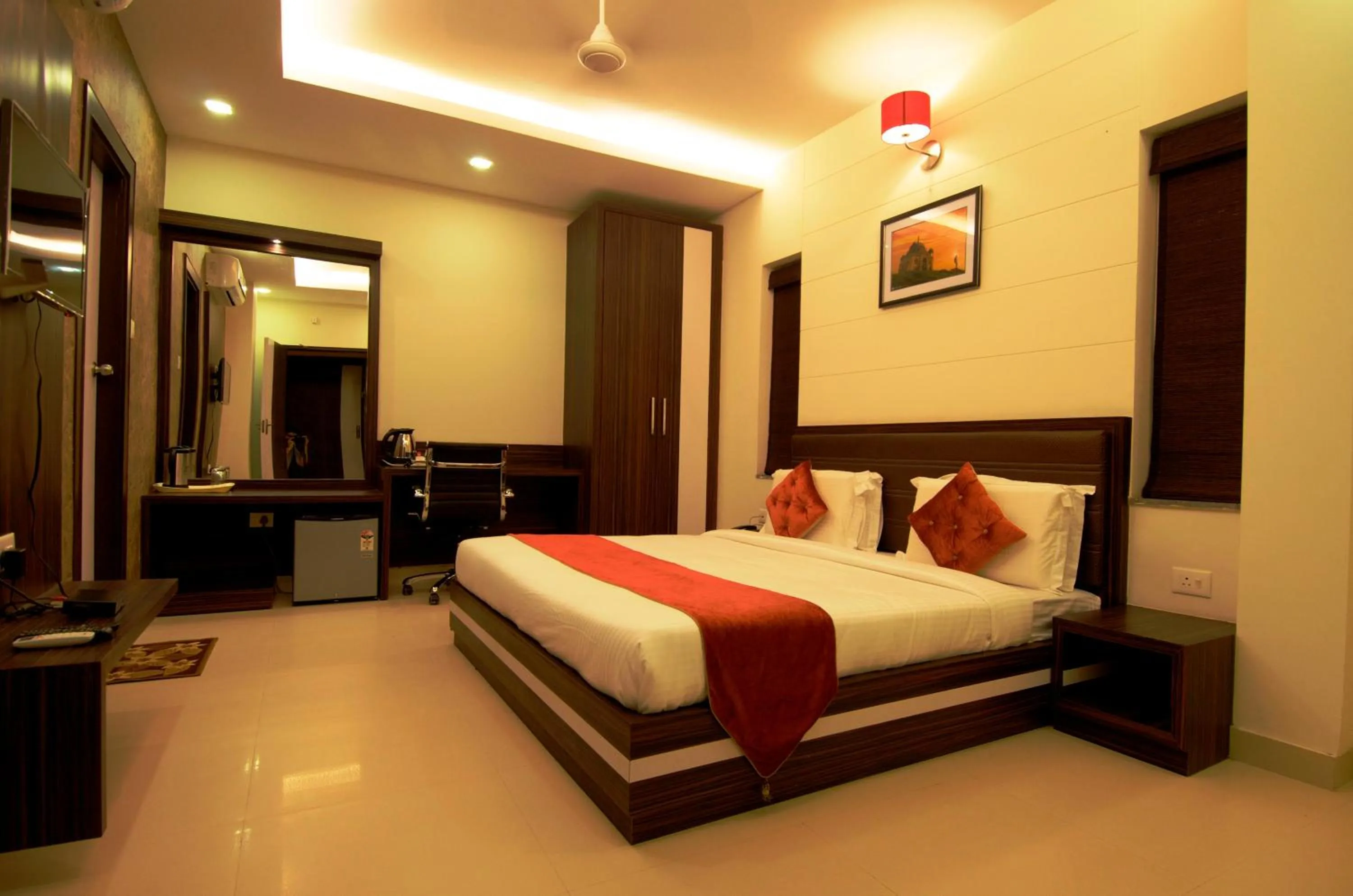 Bed in Hotel Premiere Villa