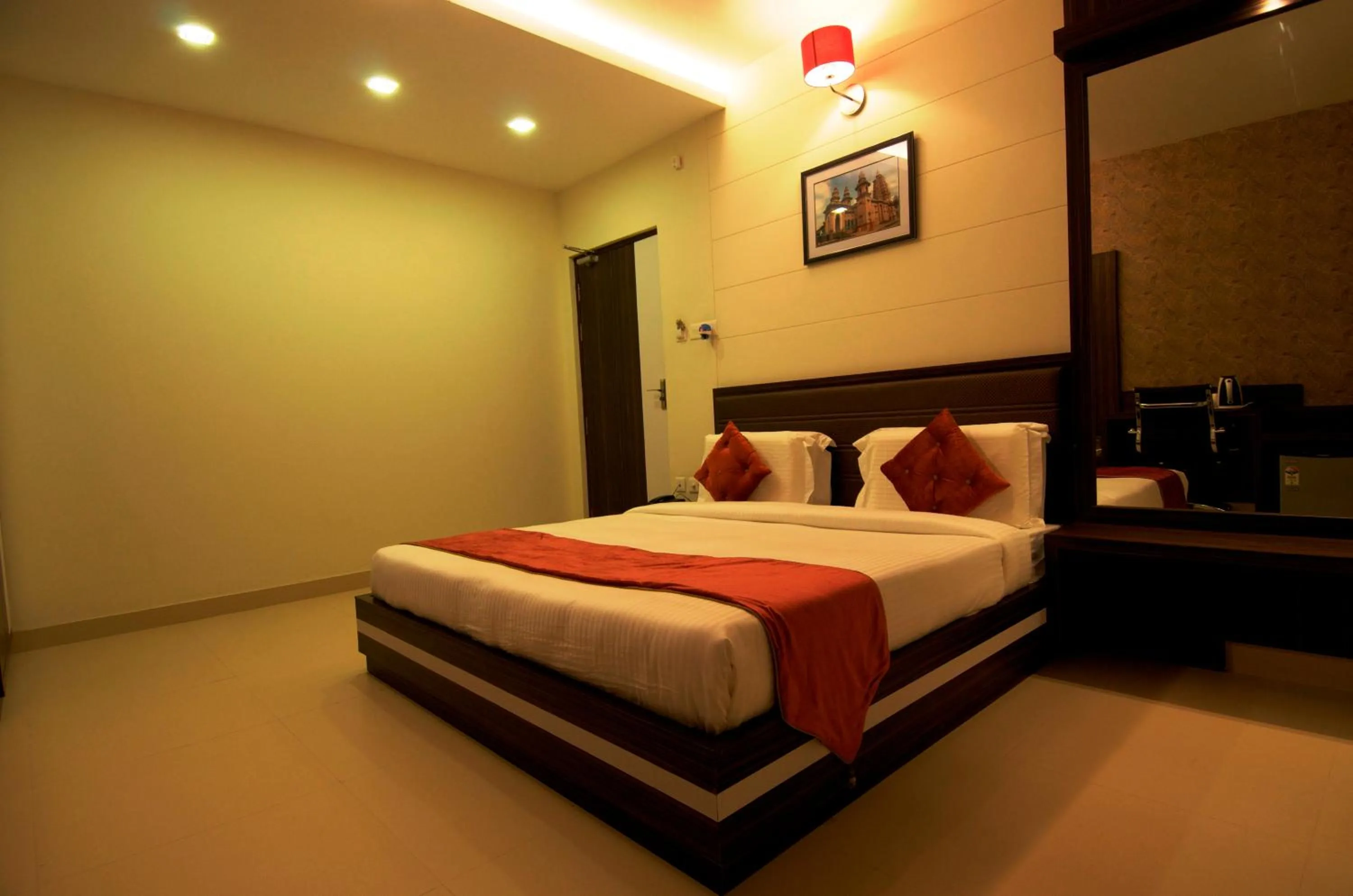 Bed in Hotel Premiere Villa