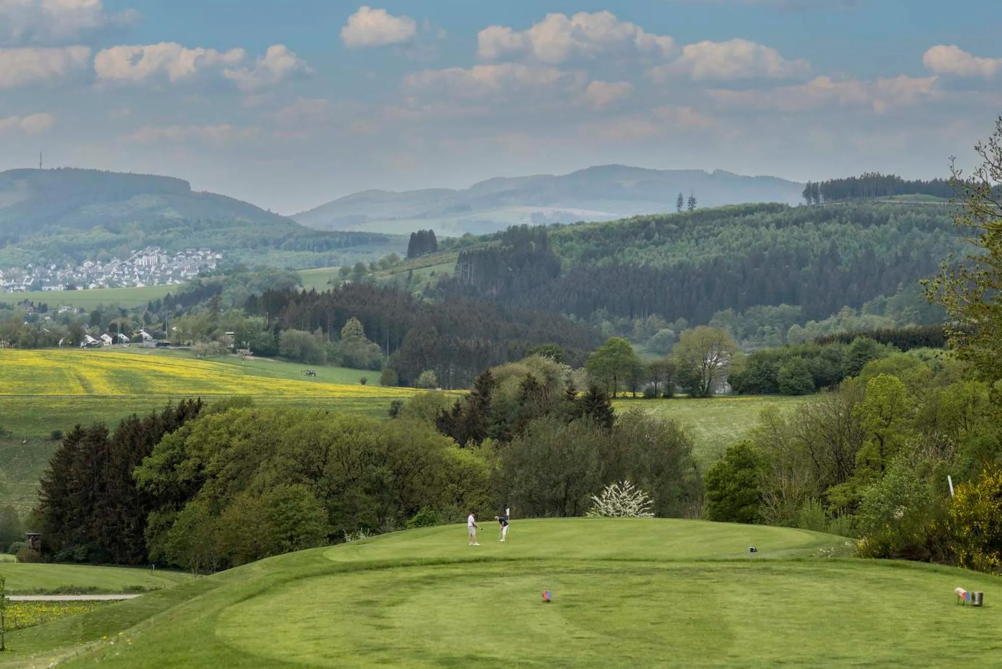 Golfcourse in Hotel Deimann