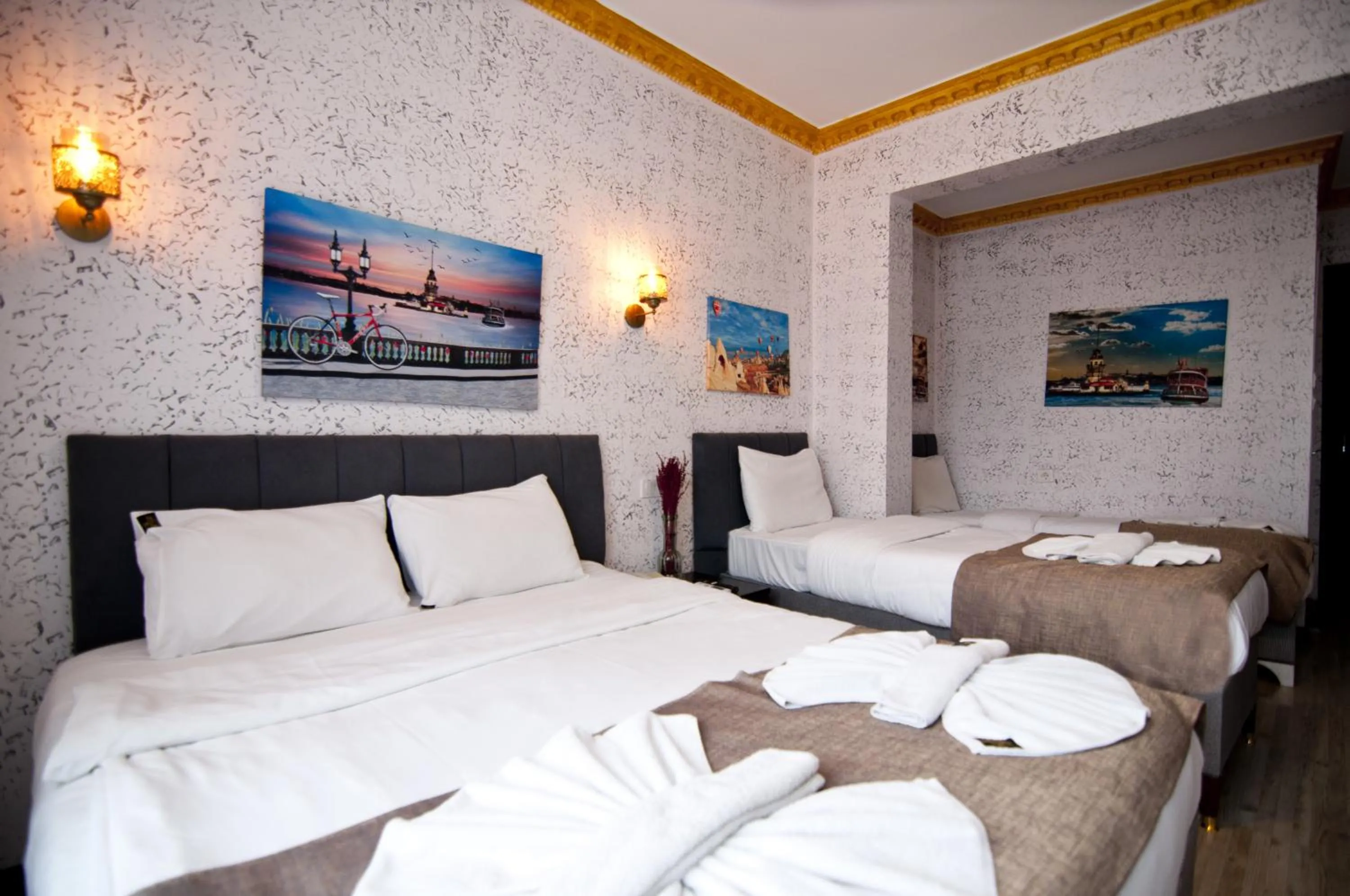 Bed in Golden Horn Park Hotel