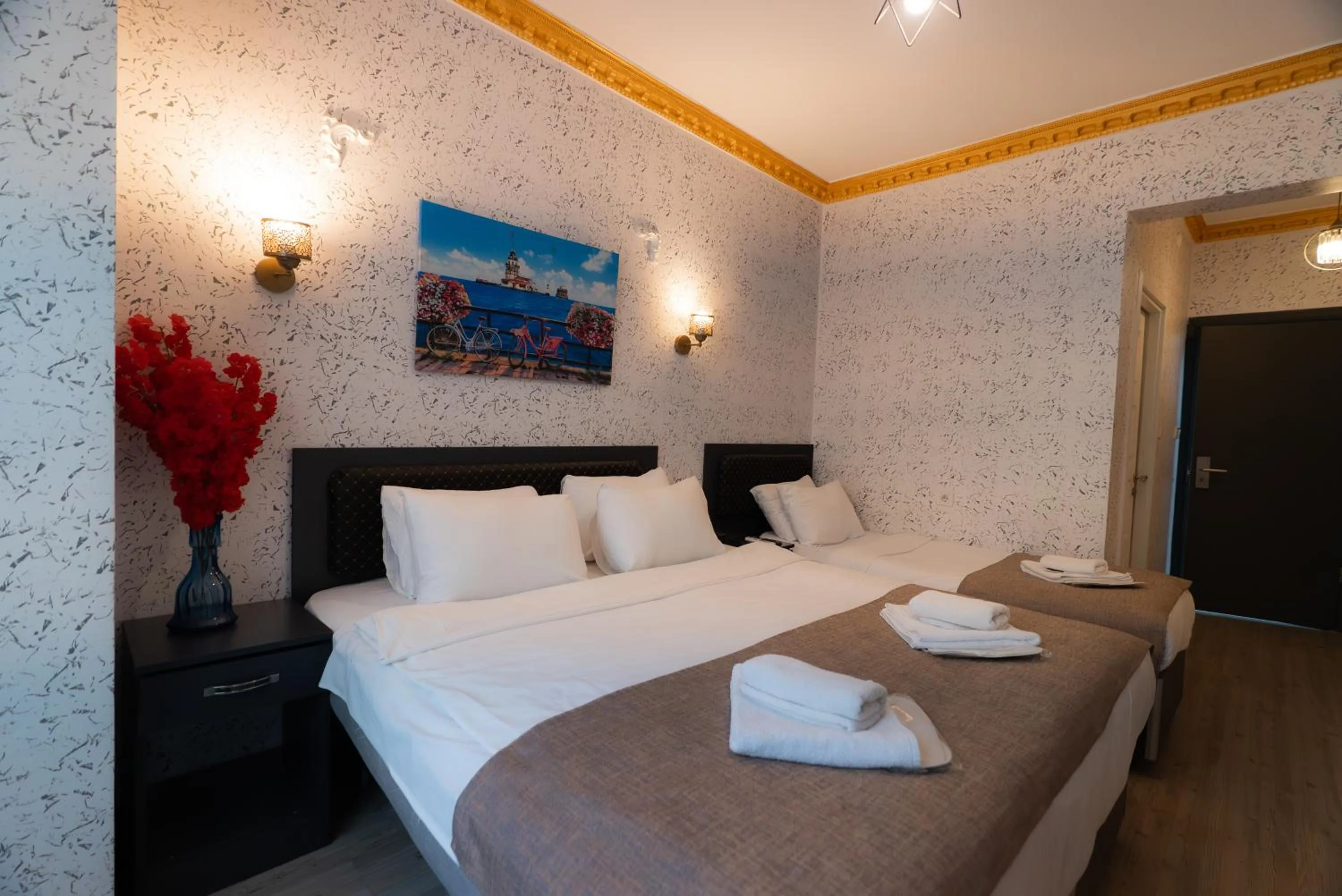 Bed in Golden Horn Park Hotel