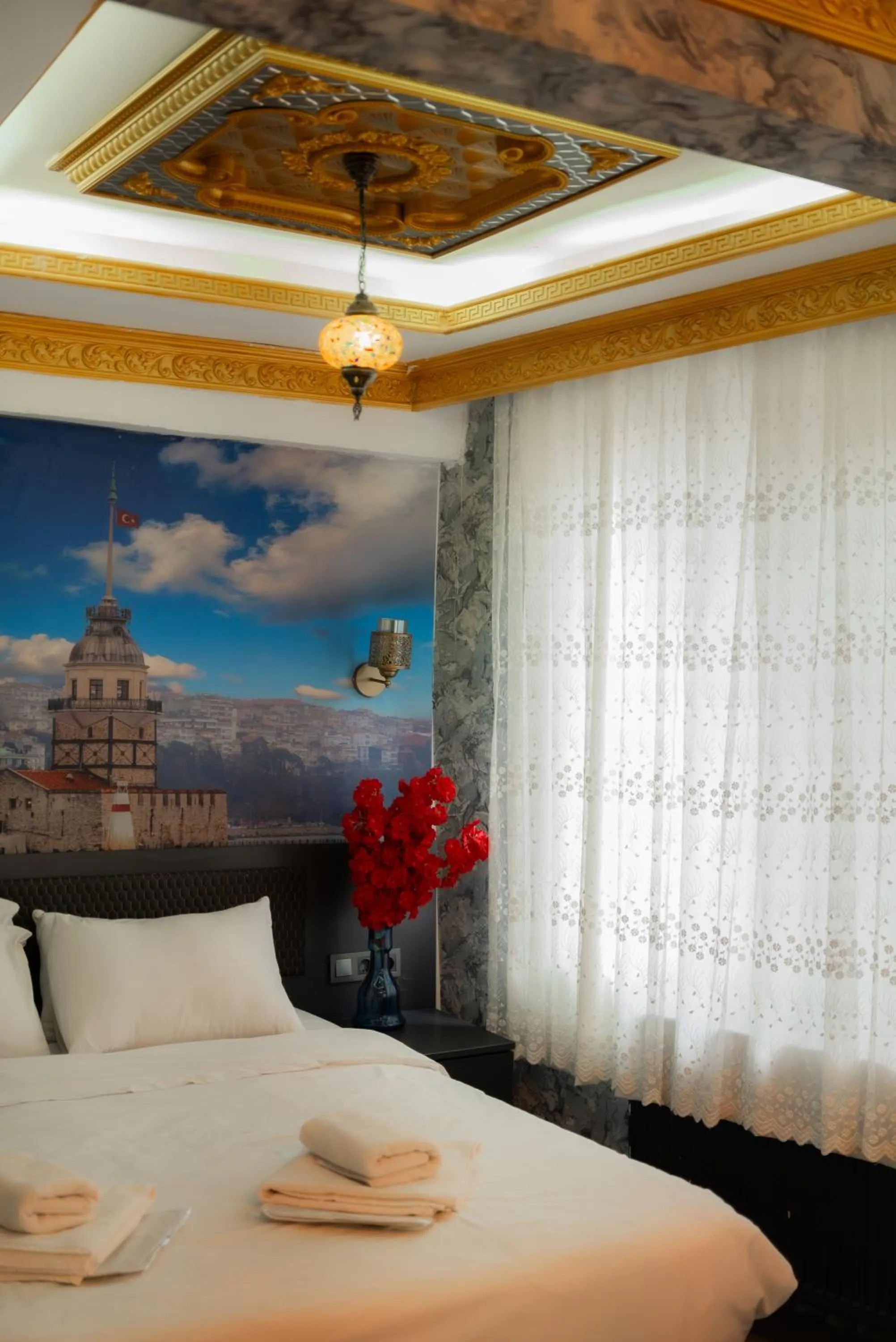 Bed in Golden Horn Park Hotel