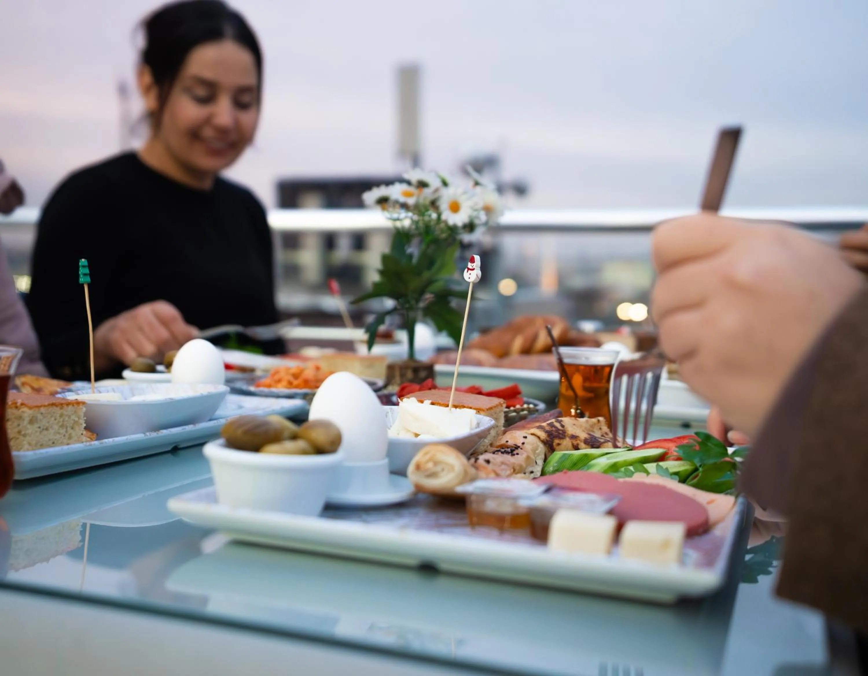 People in Golden Horn Park Hotel