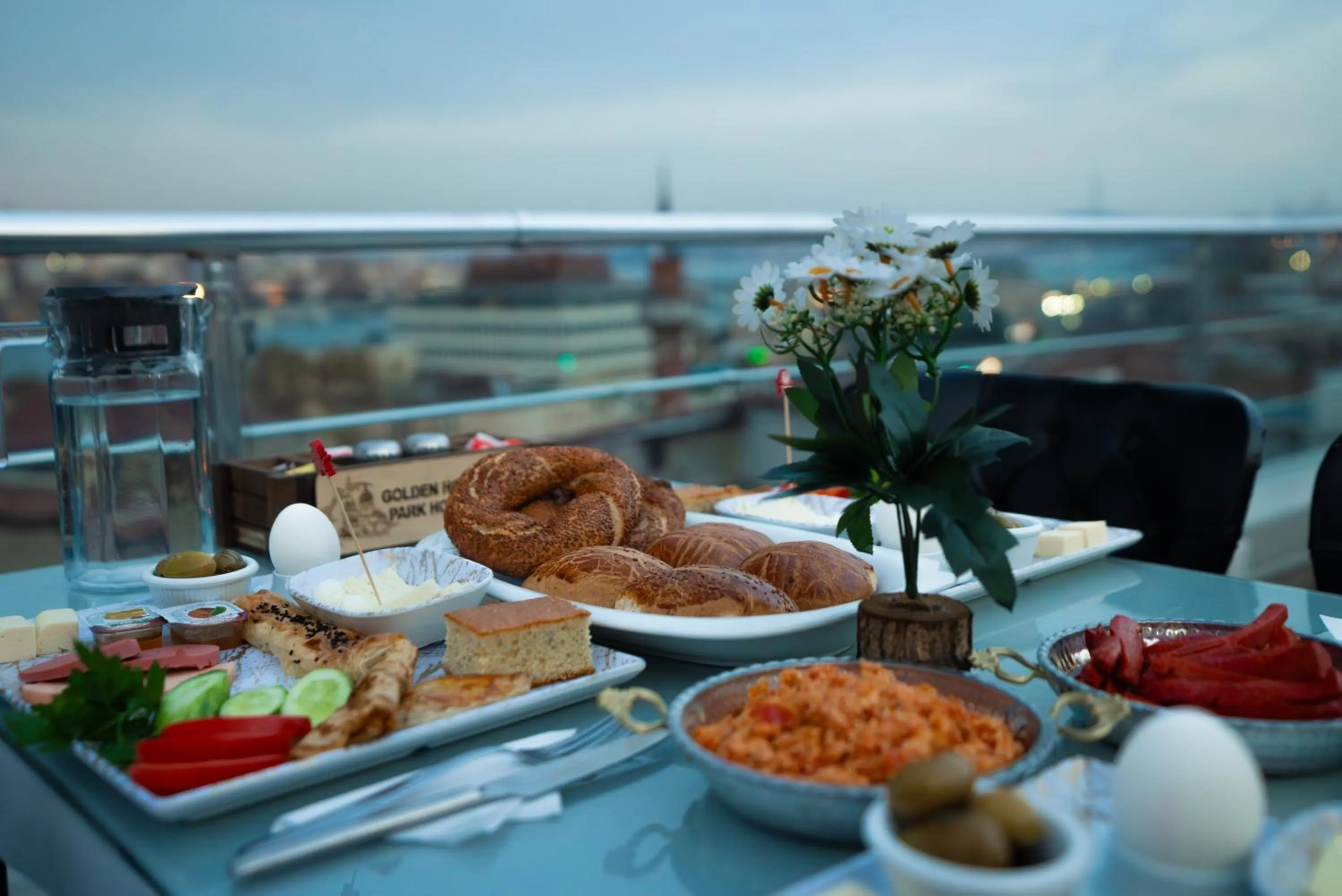 Bird's eye view in Golden Horn Park Hotel