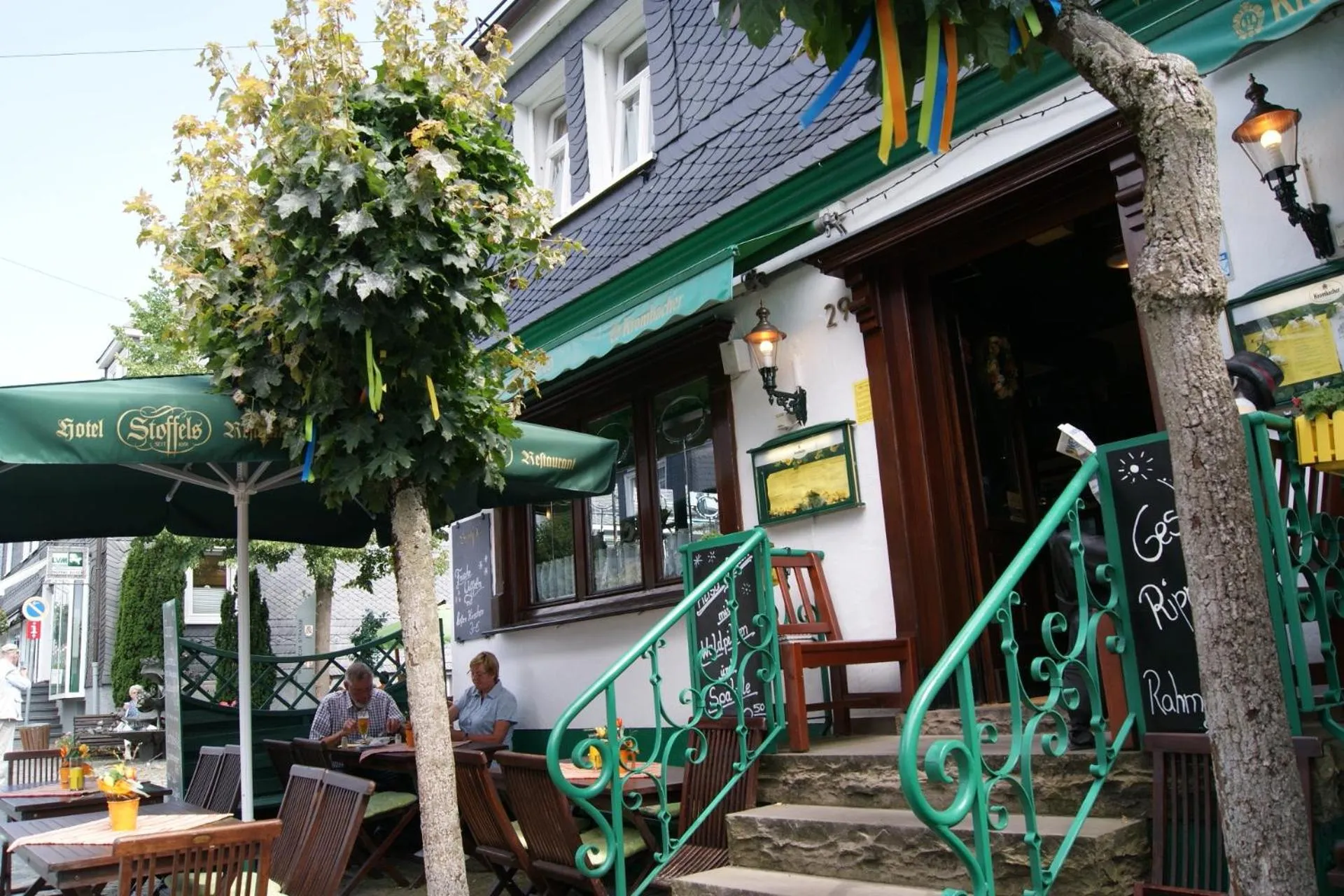 Facade/entrance in Hotel Stoffels