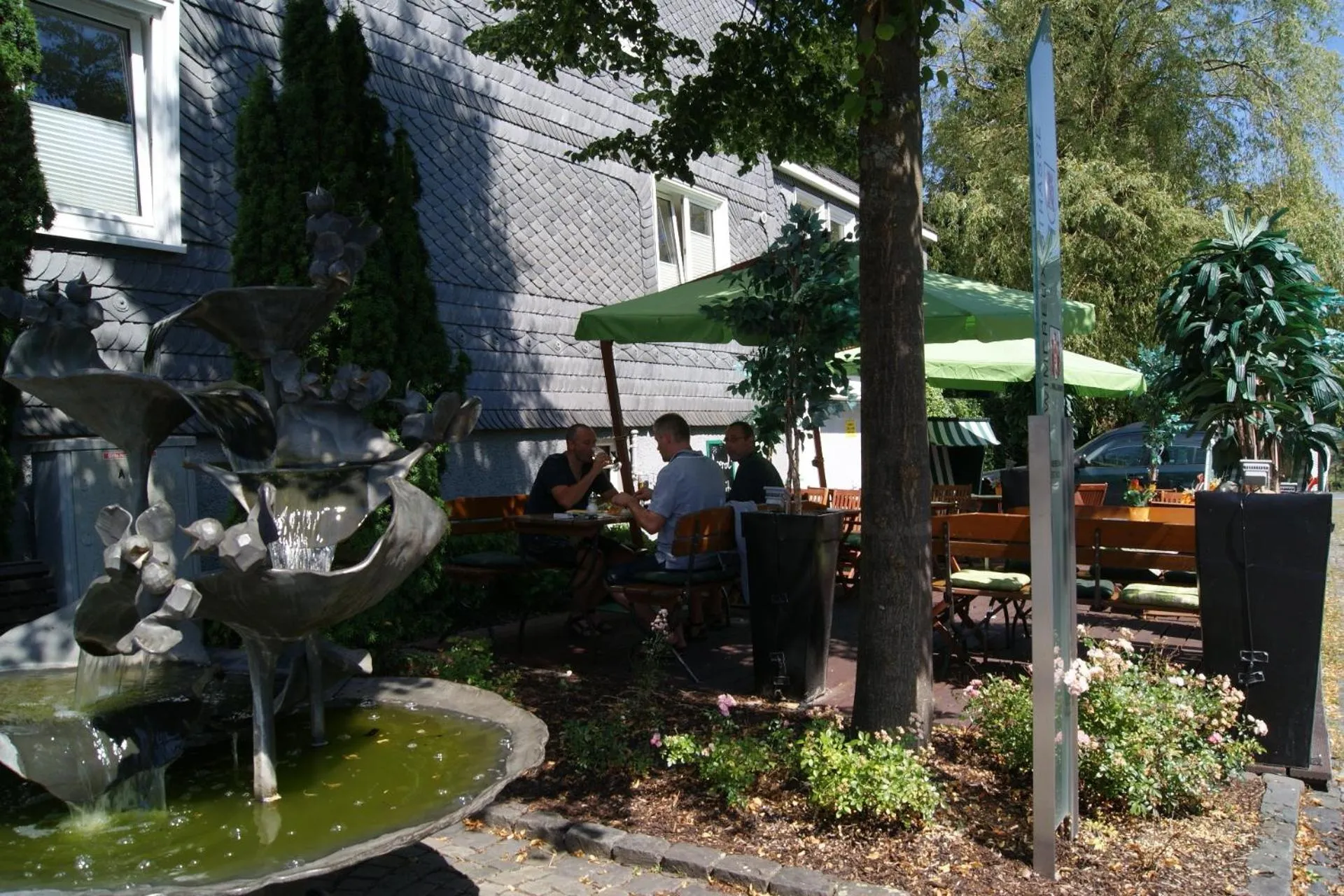 Patio in Hotel Stoffels