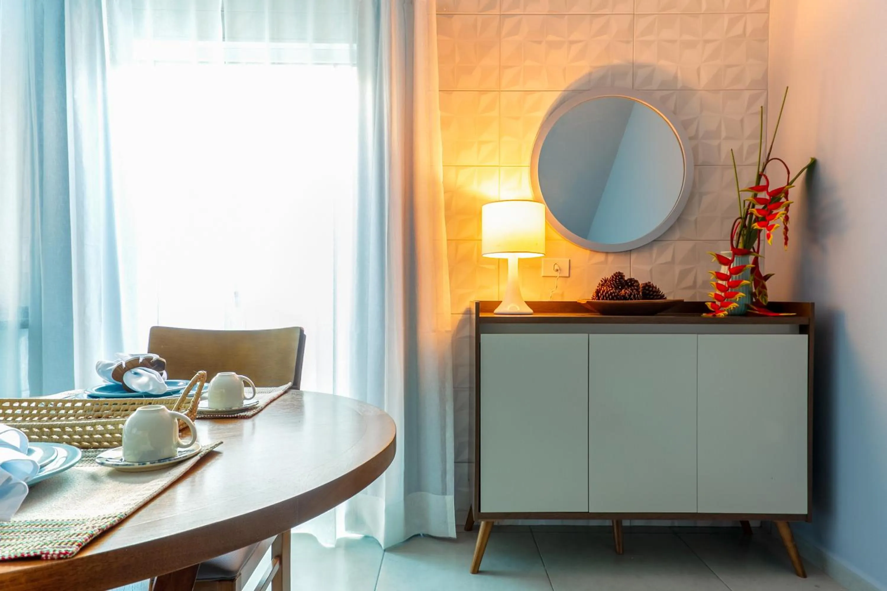 Decorative detail in Calamar Flats Paraty