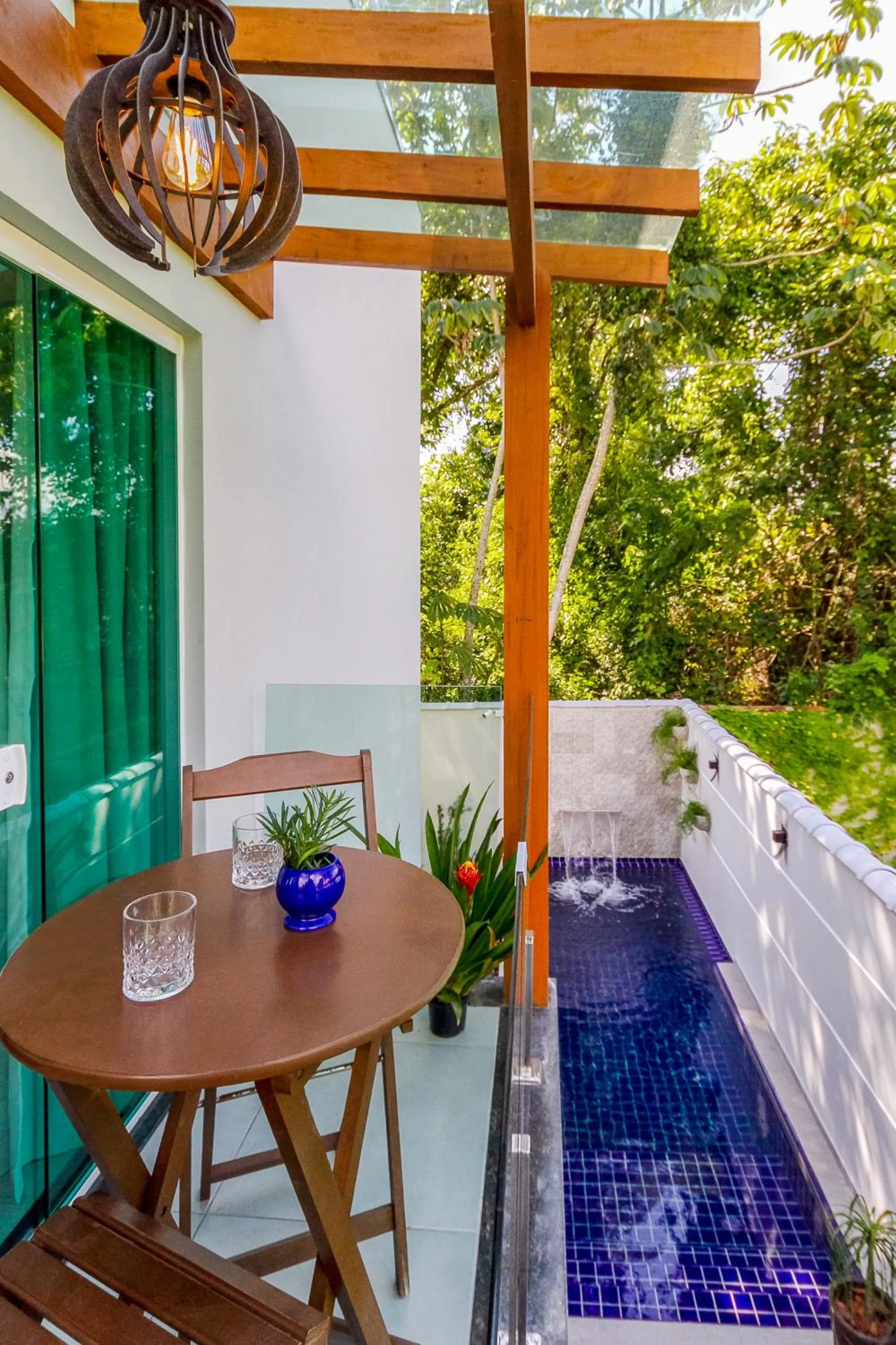 Balcony/Terrace in Calamar Flats Paraty