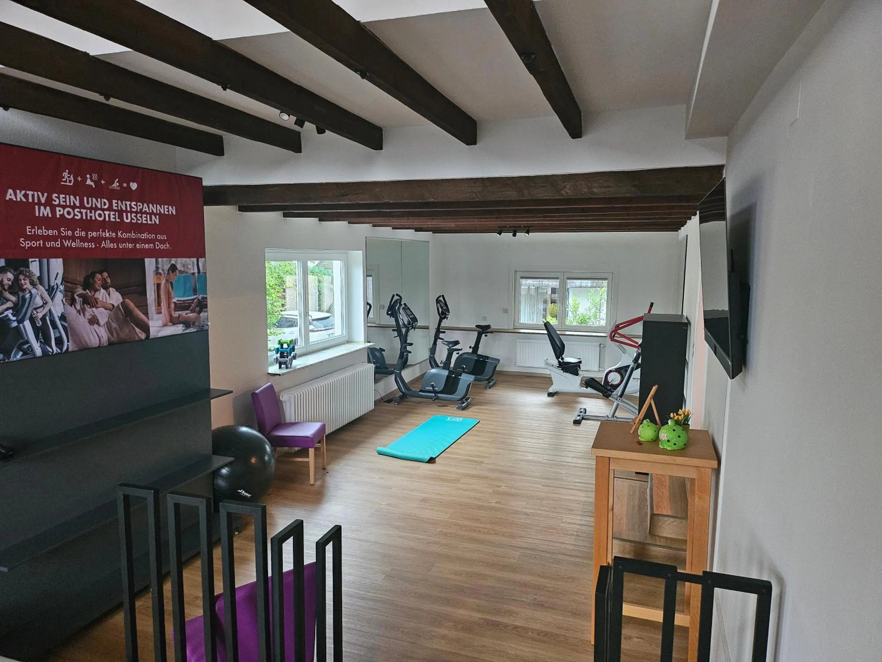 Fitness centre/facilities in Posthotel Usseln