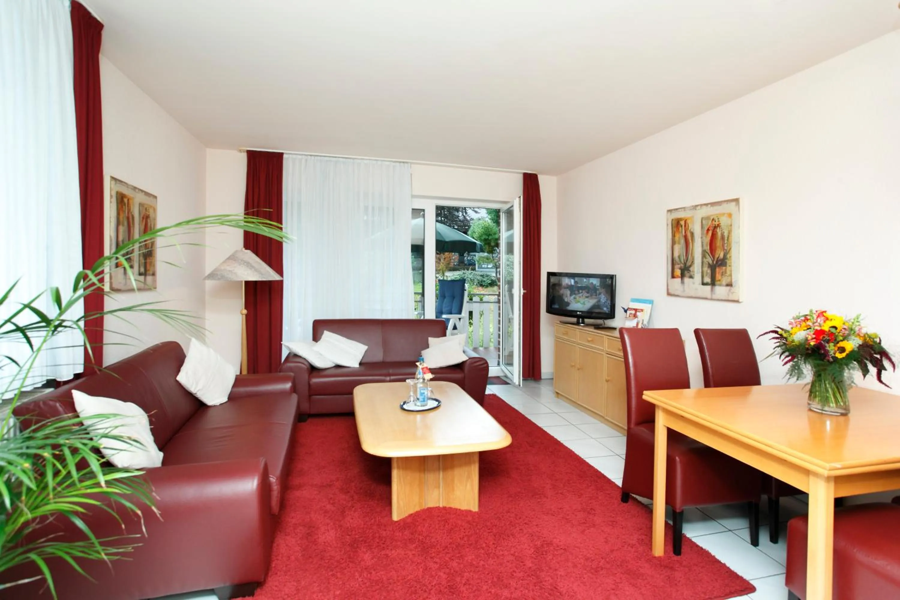 Living room in Posthotel Usseln