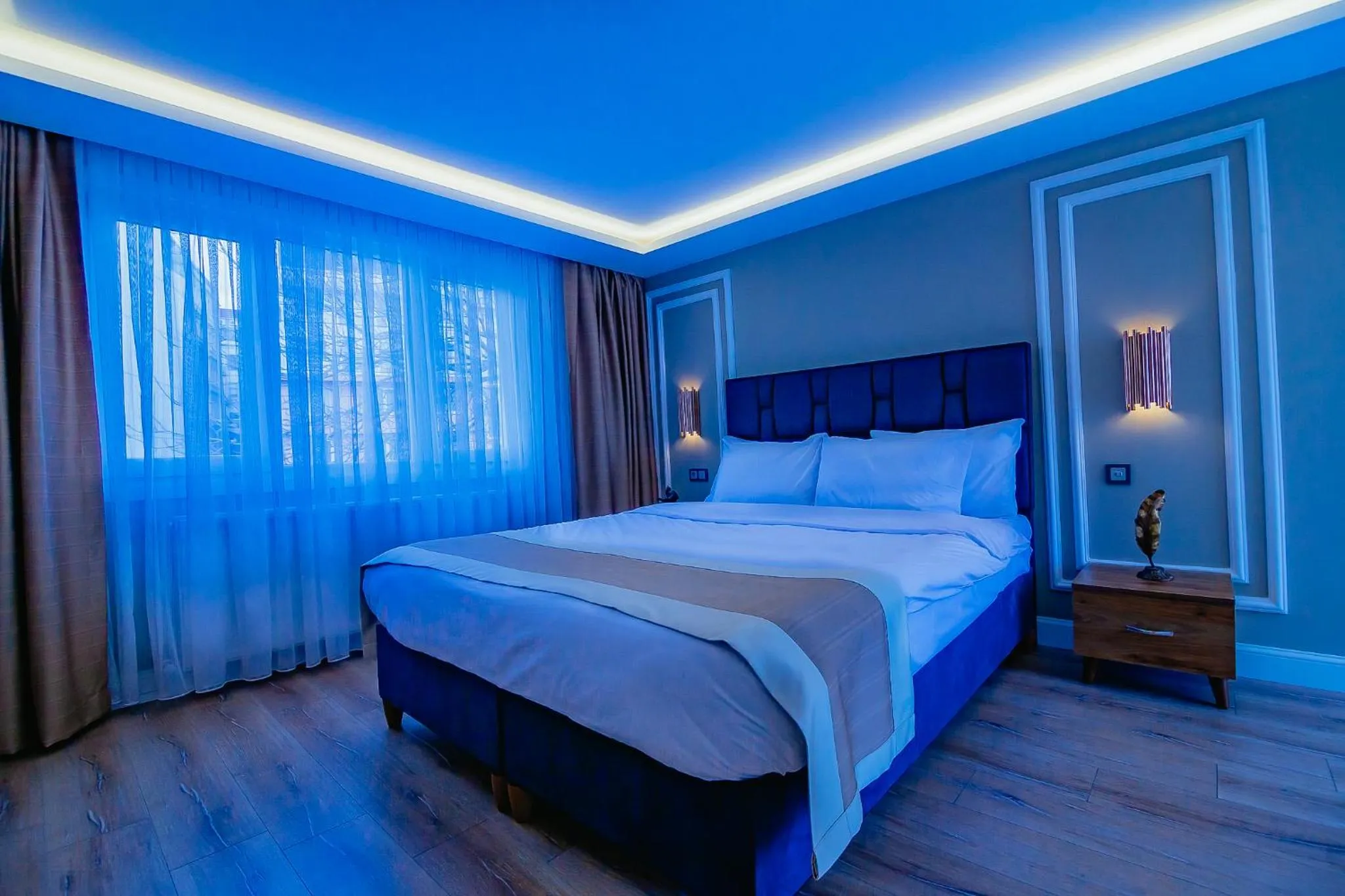 Bed in Galata Hill Hotel